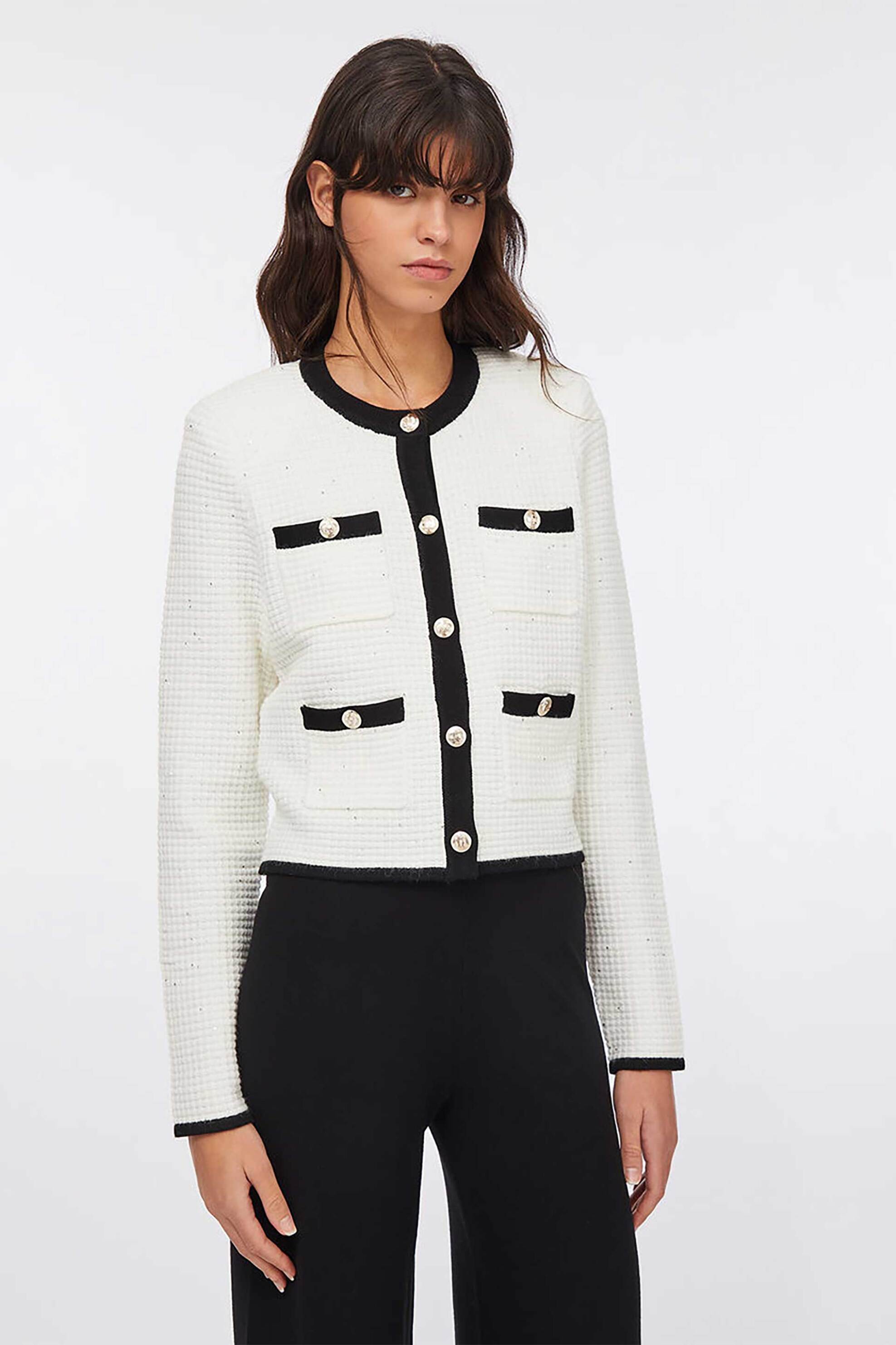 Liu Jo γυναικεία ζακέτα με τσέπες