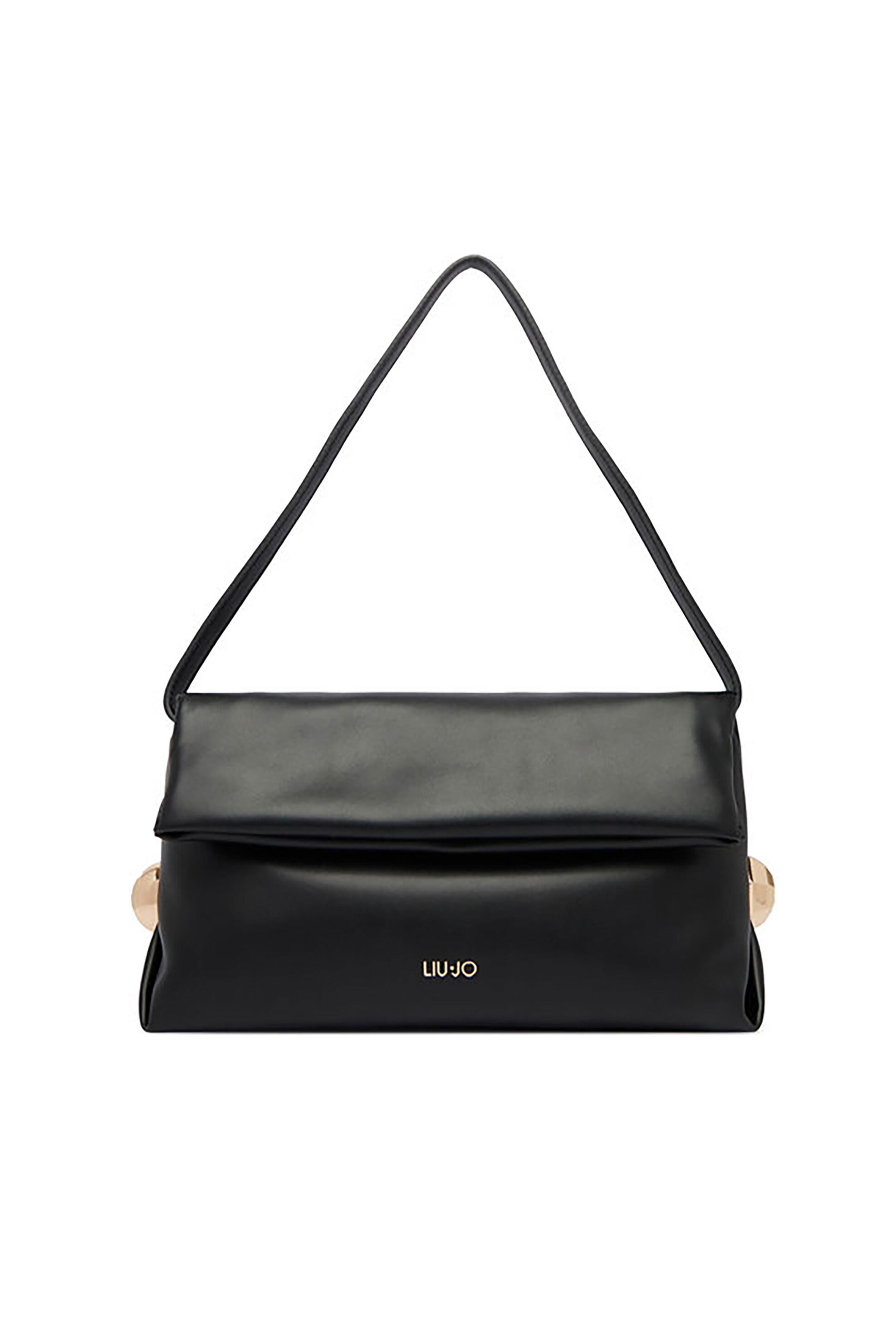 Liu Jo γυναικεία τσάντα ώμου με μεταλλικές λεπτομέρειες - AA6097E0958 Μαύρο