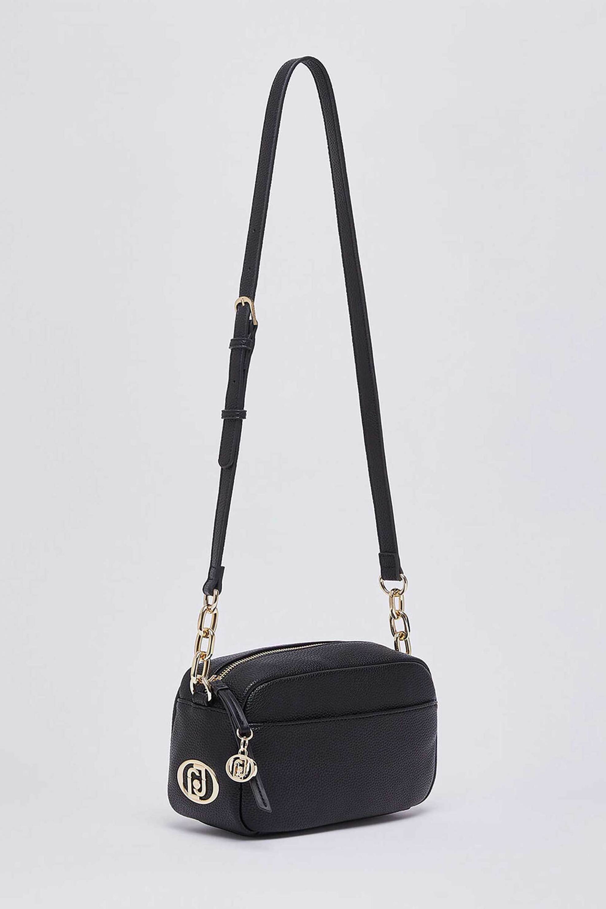 Liu Jo γυναικεία τσάντα crossbody με μεταλλικό λογότυπο 