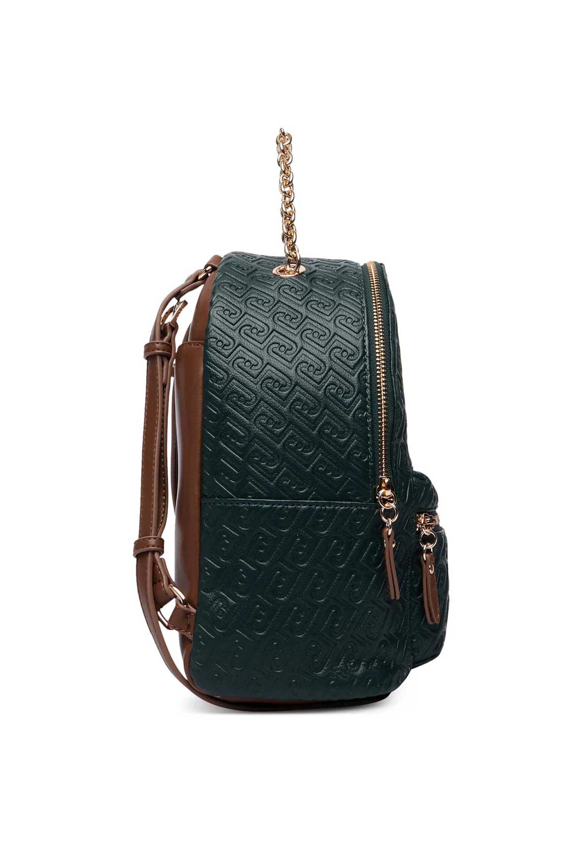 Liu Jo γυναικείο backpack με ανάγλυφο λογότυπο - AF6111E1141 Κυπαρισσί