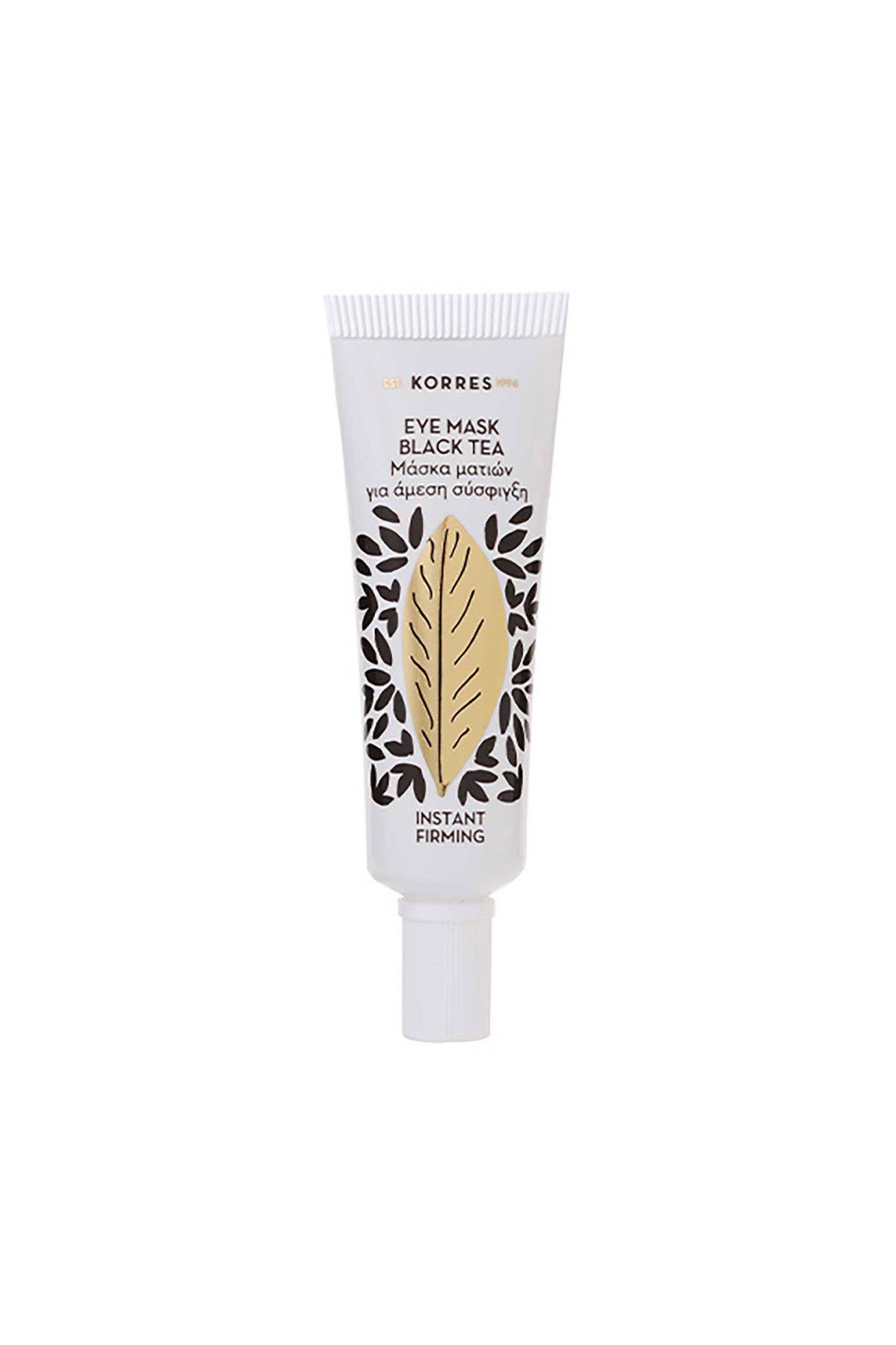 KORRES Korres Black Tea Μάσκα ματιών για άμεση σύσφιξη 6 ml - 21000449