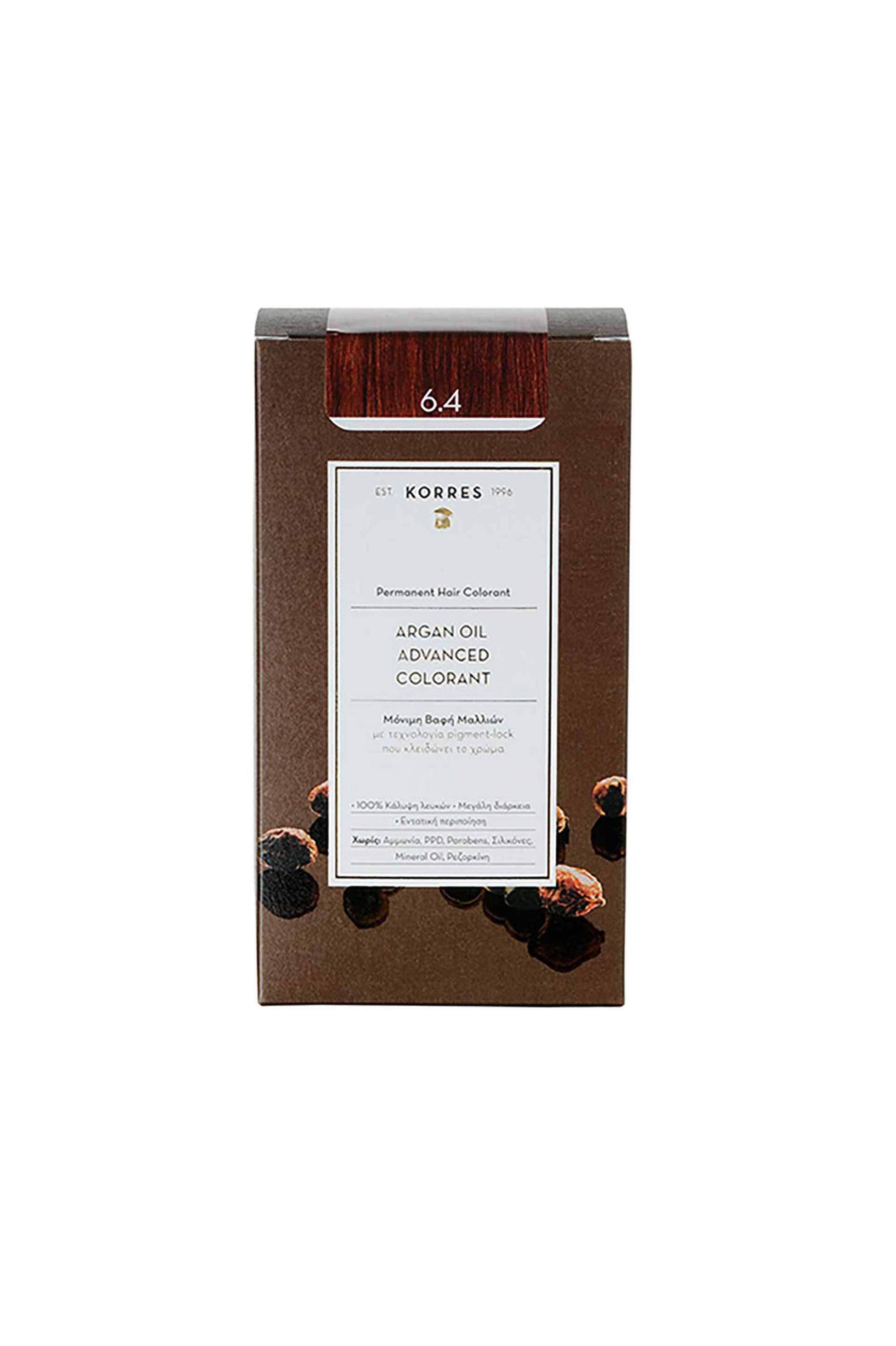 KORRES Korres Argan Oil Advanced Colorant 6.4 Ξανθό Σκούρο Χάλκινο - 21006611