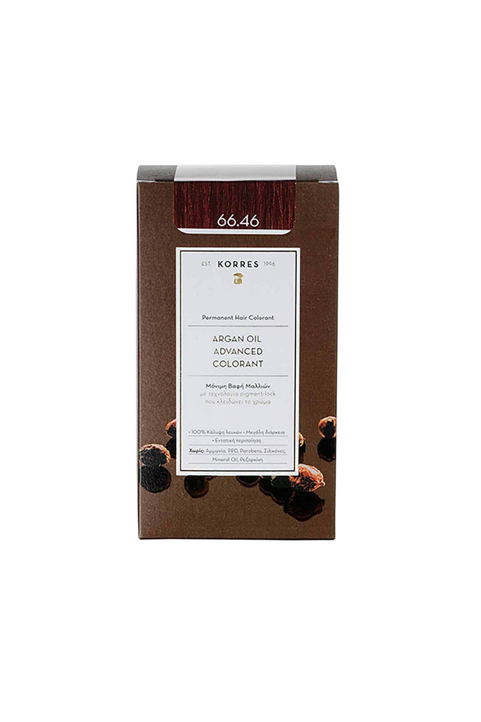 KORRES Korres Argan Oil Advanced Colorant 66.46 Έντονο Κόκκινο Βουργουνδίας - 21006612