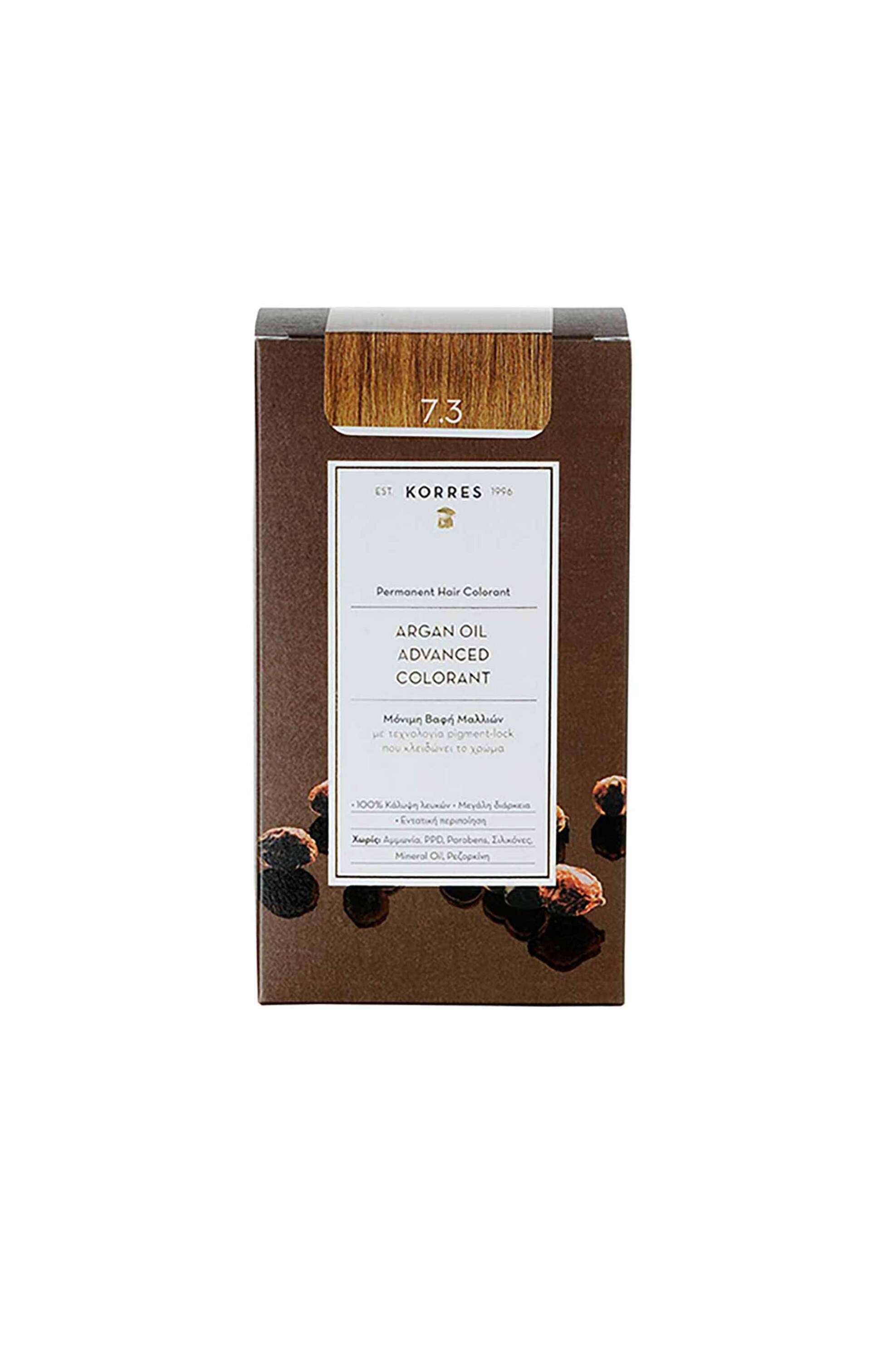 KORRES Korres Argan Oil Advanced Colorant 7.3 Ξανθό Χρυσό/Μελί - 21006621