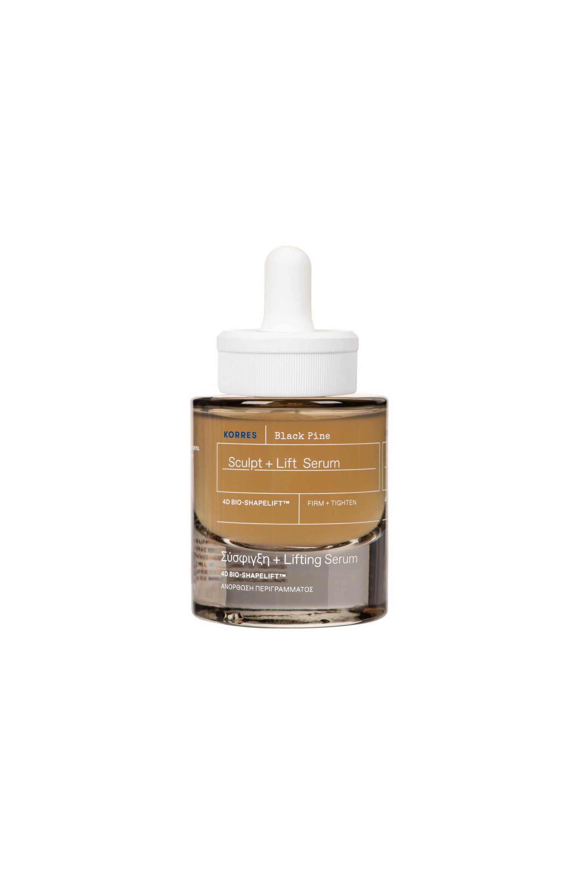 Korres Μαύρη Πεύκη 4d Serum Για Σύσφιγξη + Lifting 30 ml