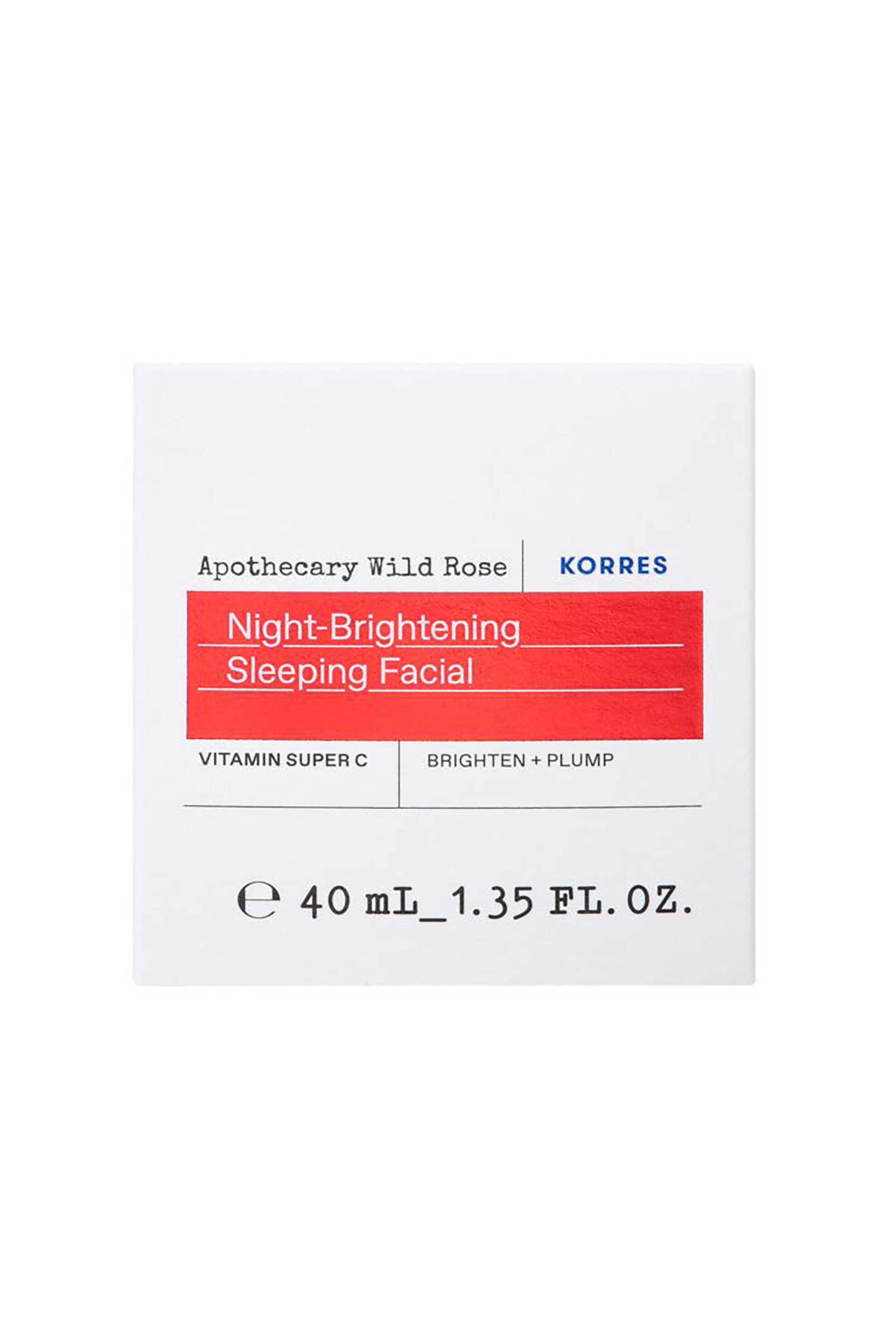 Korres Άγριο Τριαντάφυλλο Λάμψη & Πρώτες Ρυτίδες Επανορθωτική Κρέμα Νύχτας 40 ml - 21008900 φωτογραφία
