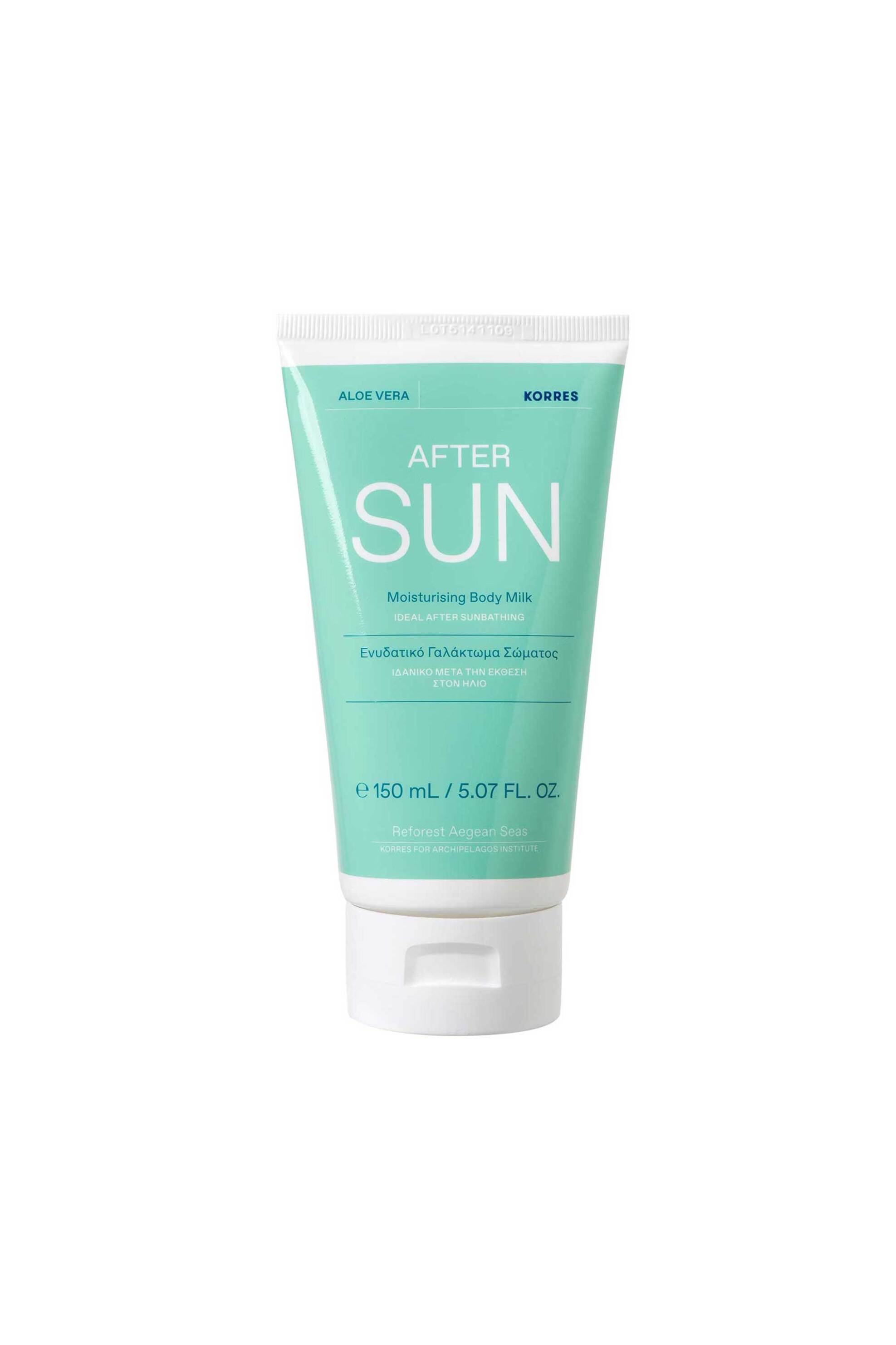 KORRES Korres Aloe Vera Ενυδατικό Γαλάκτωμα Σώματος Για Μετά Την Έκθεση Στον Ήλιο 150 ml - 21009841