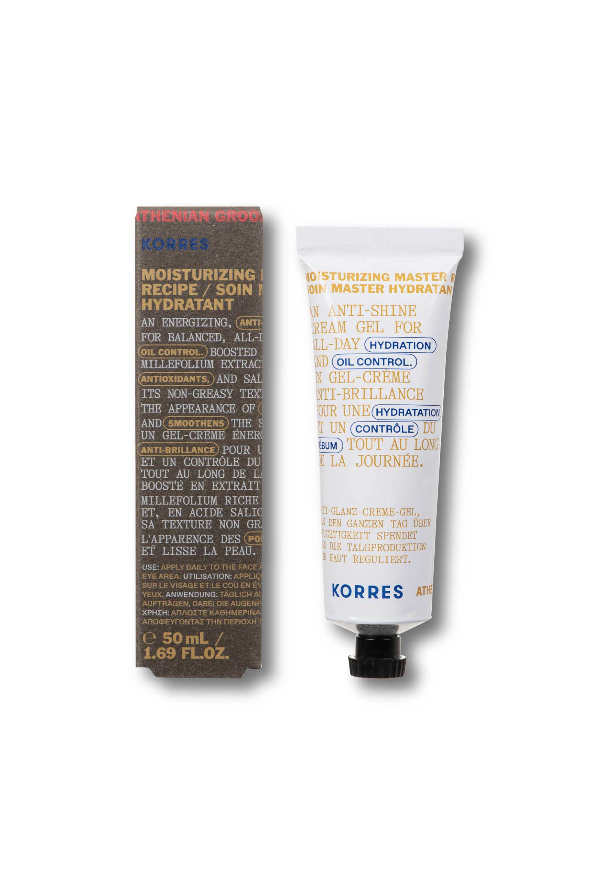 Korres Athenian Grooming Κρέμα Gel Προσώπου για Άνδρες 50 ml - 21013135 φωτογραφία