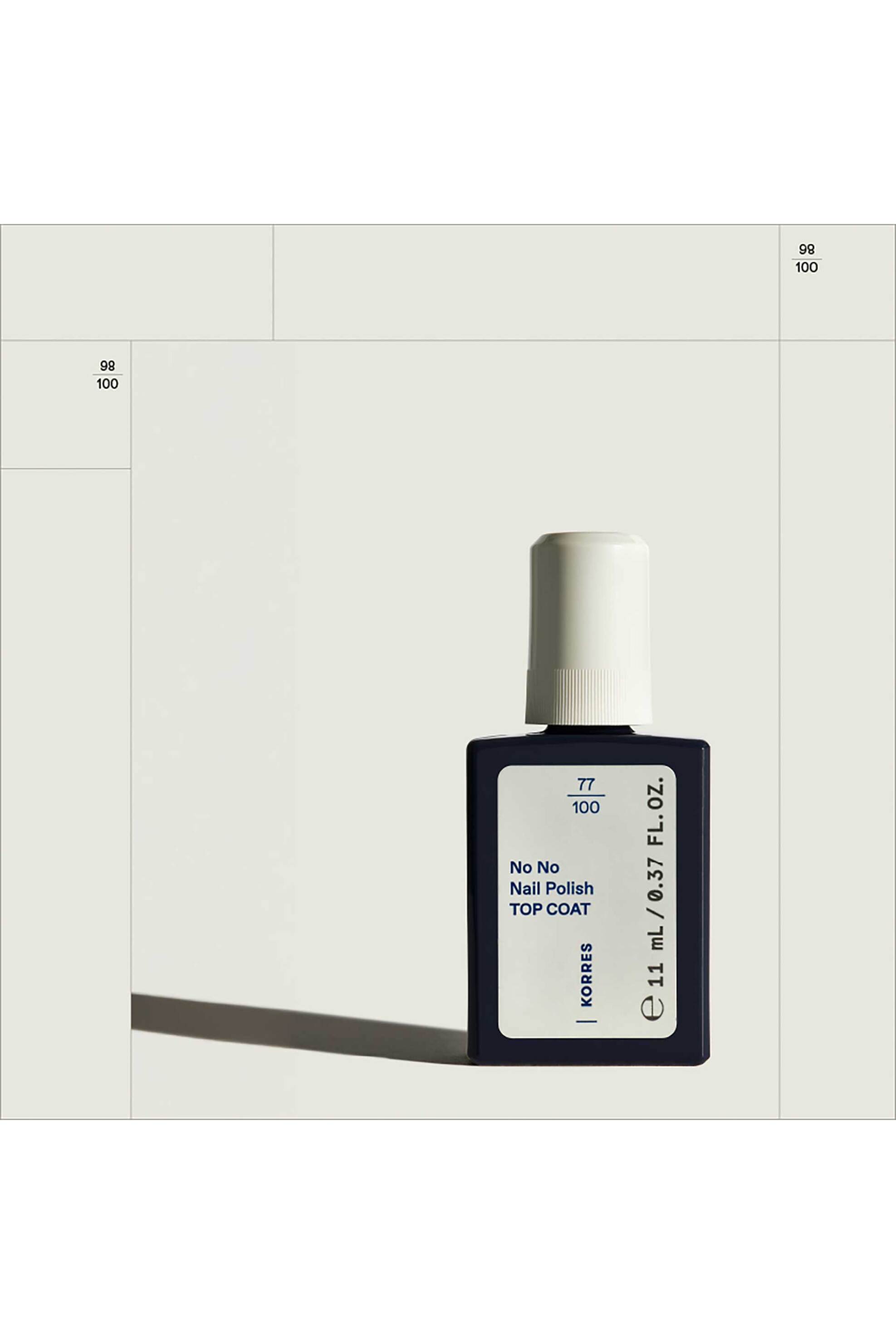 Korres No No Nail Polish Top Coat 11 ml - 21013323 φωτογραφία