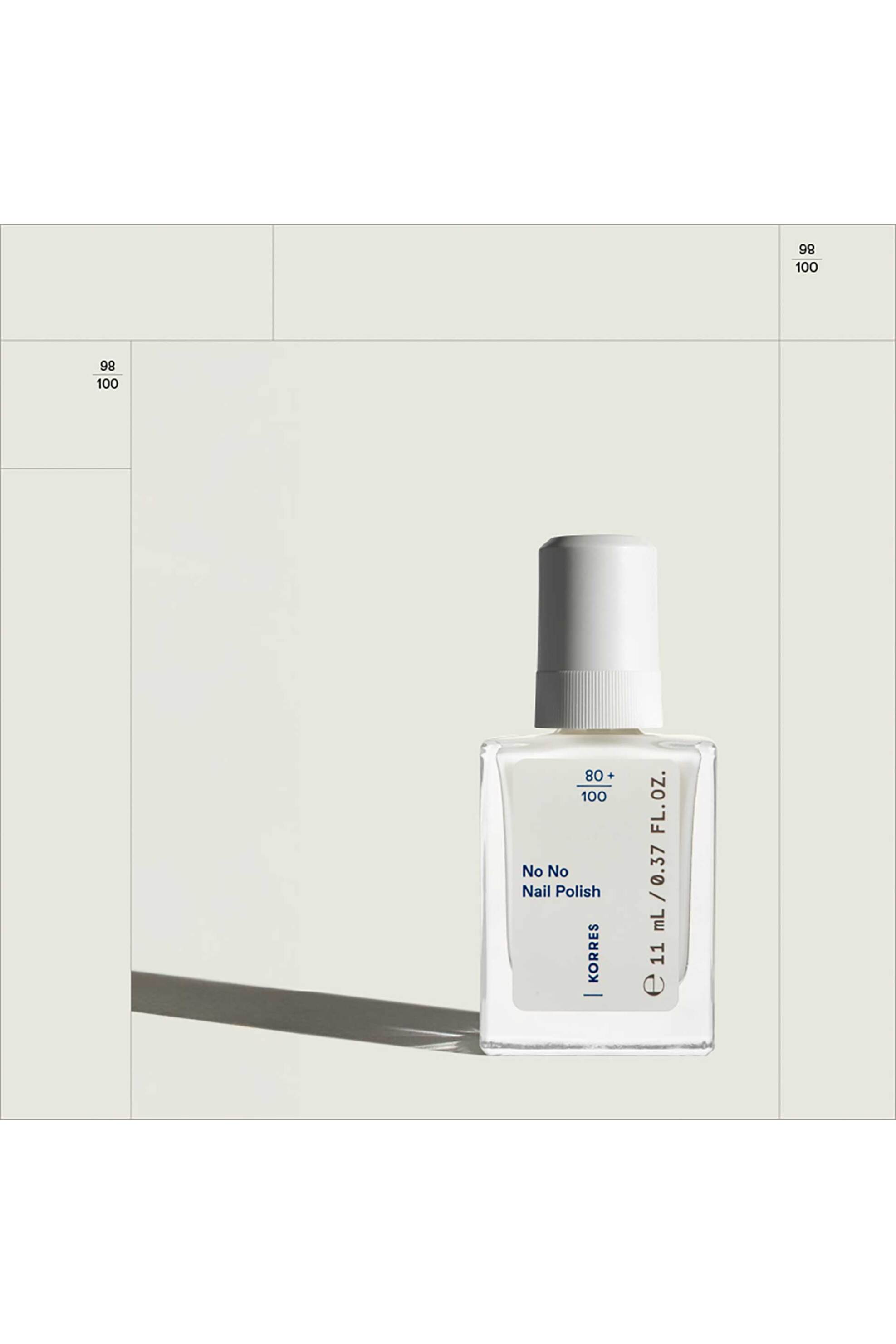 Korres No No Nail Polish 11 ml - 21013331 02 Milky White φωτογραφία