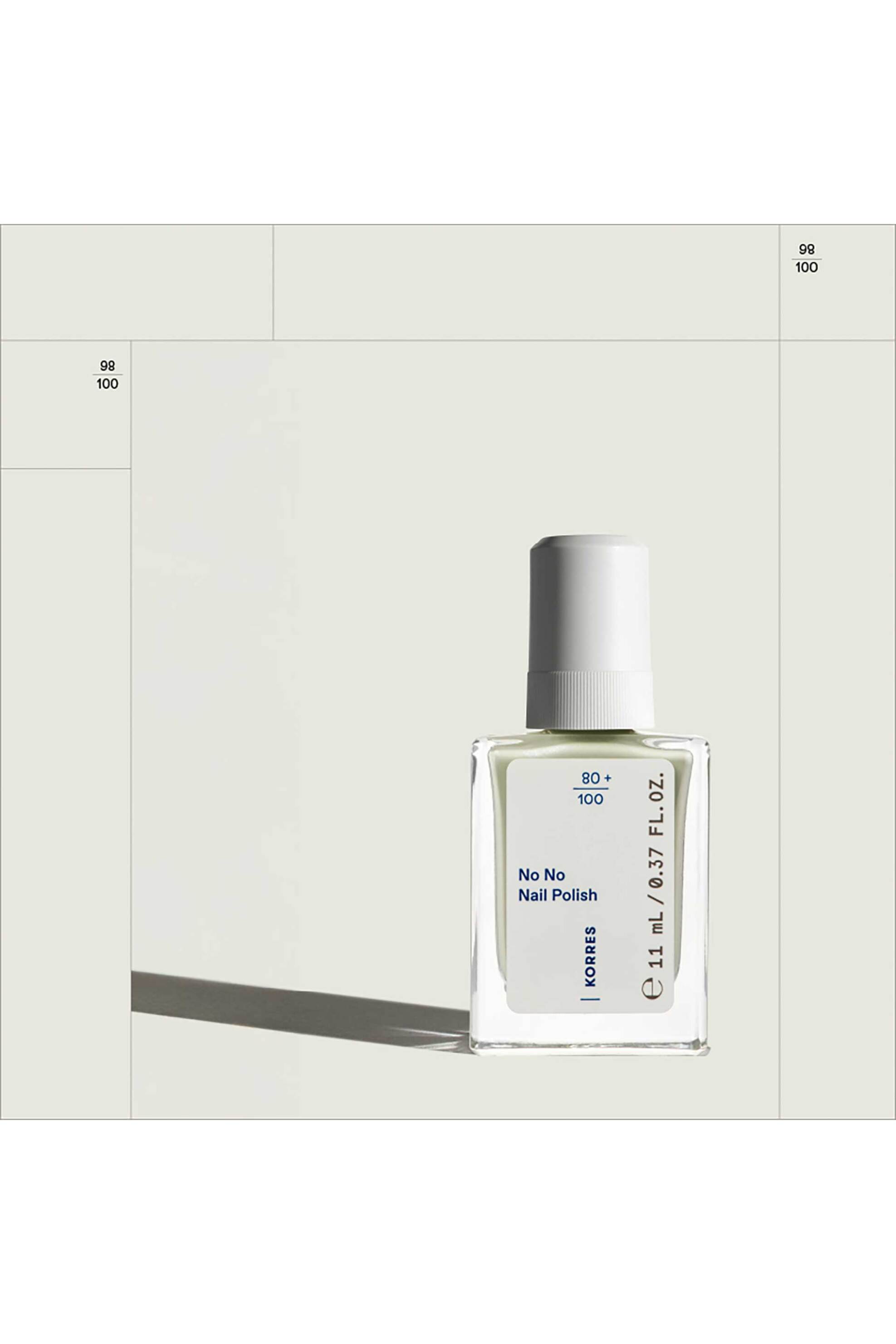 Korres No No Nail Polish 11 ml - 21013331 82 Mint Green φωτογραφία