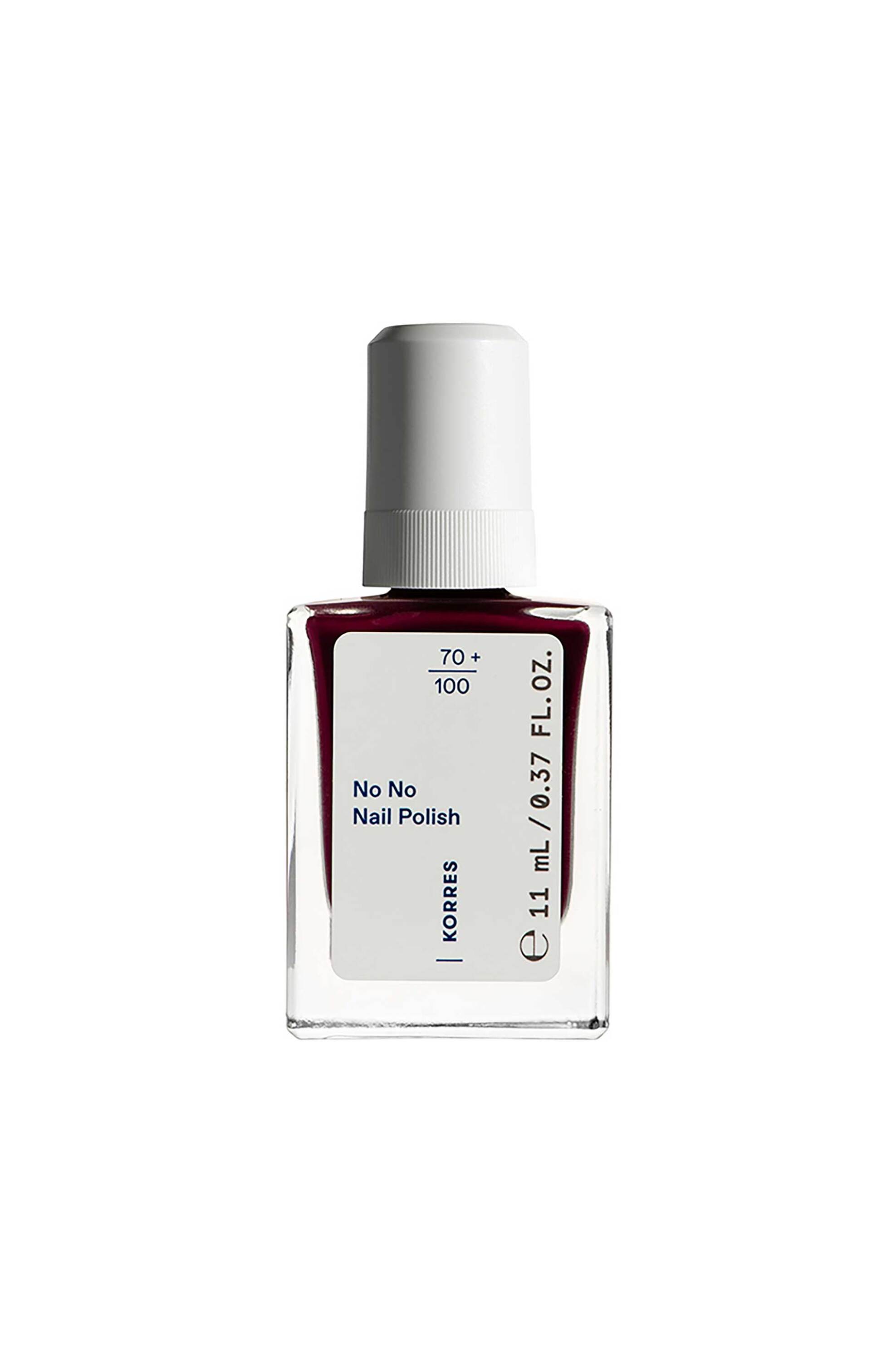 Korres No No Nail Polish 11 ml - 21013331 59 Burgundy Red