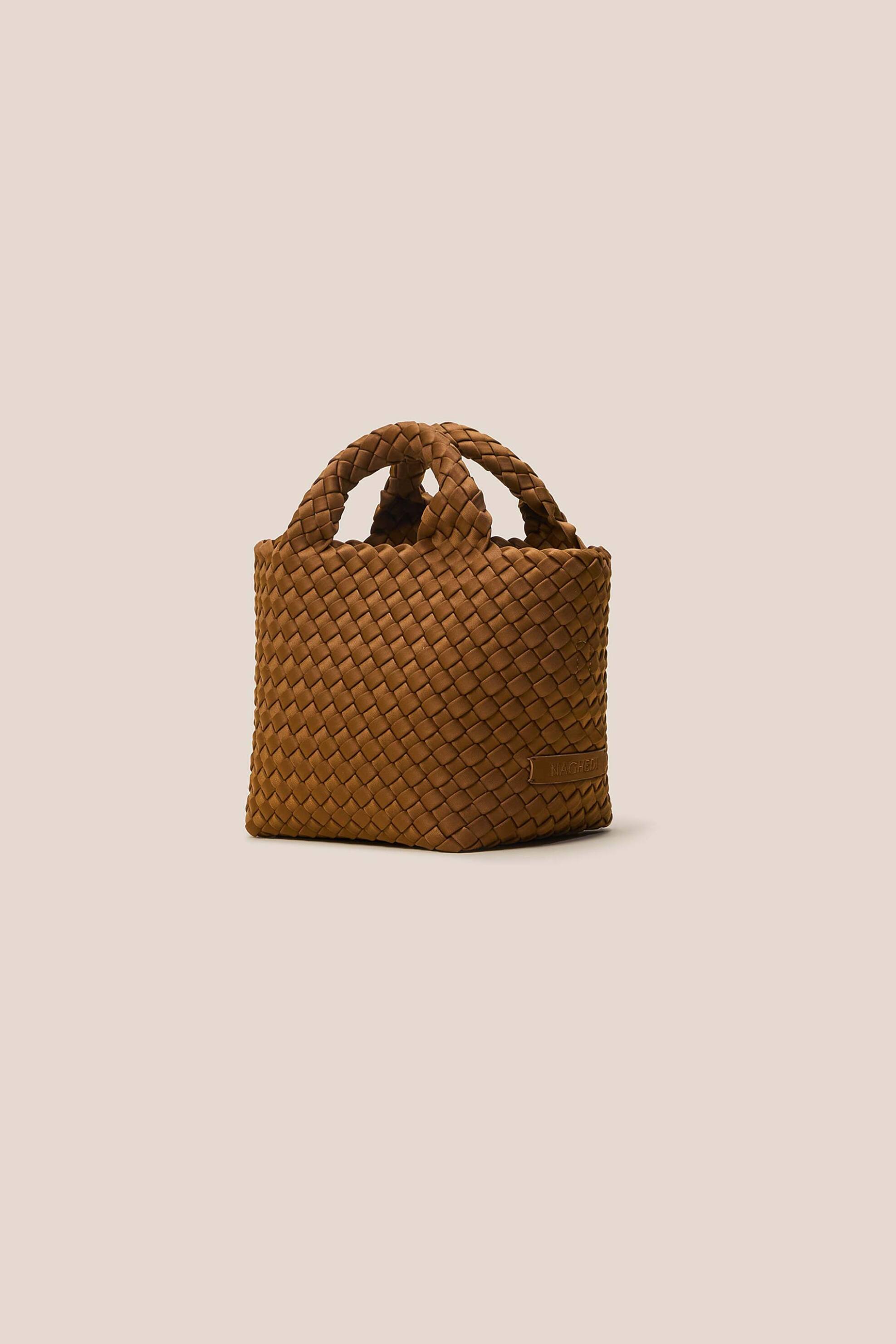 Naghedi γυναικεία τσάντα tote με πλεκτό σχέδιο "St. Barths Petit" - NSN03011LD Ταμπά φωτογραφία
