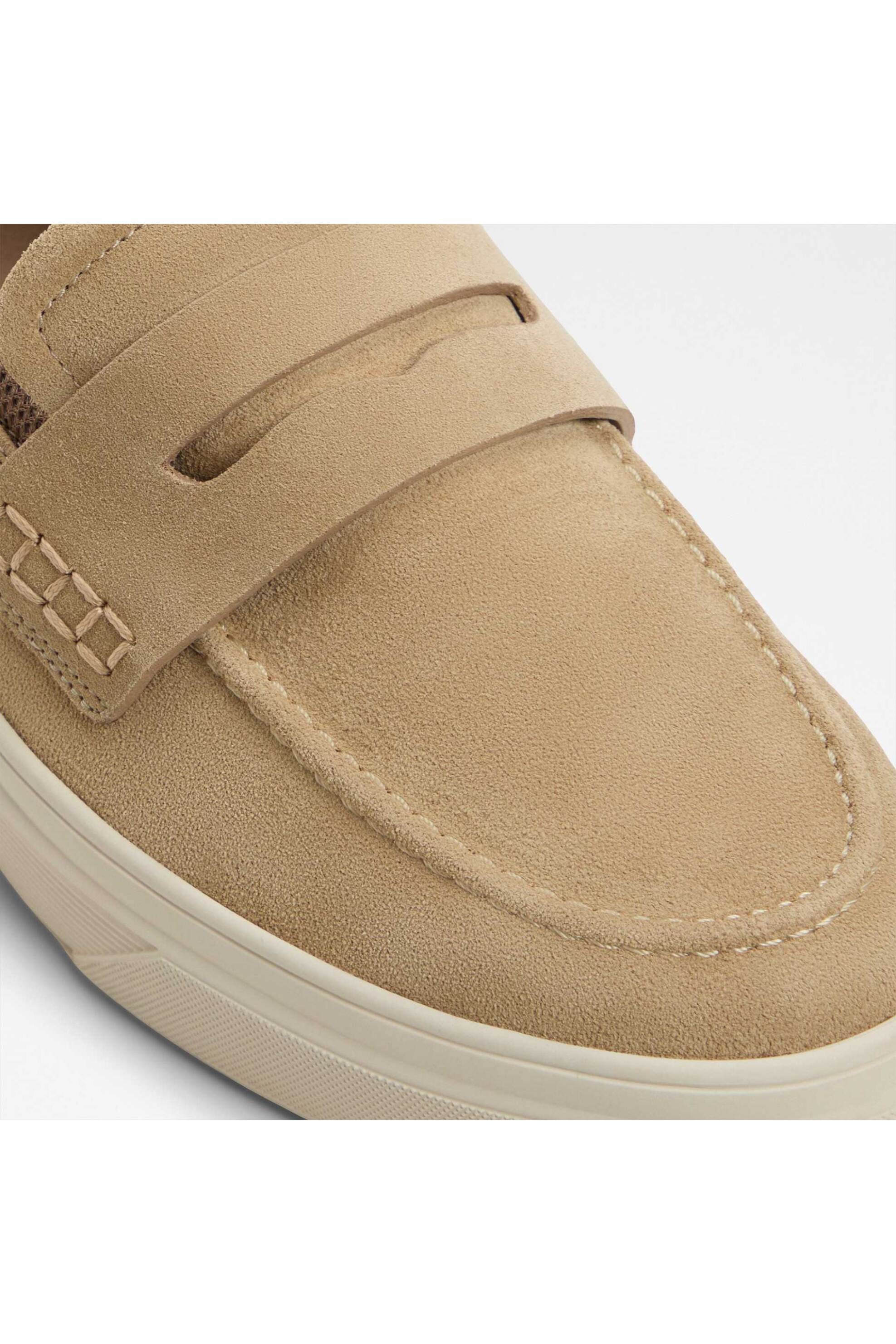Aldo Ανδρικά Δερμάτινα Loafers Seafarer - Καφέ Ανοιχτό
