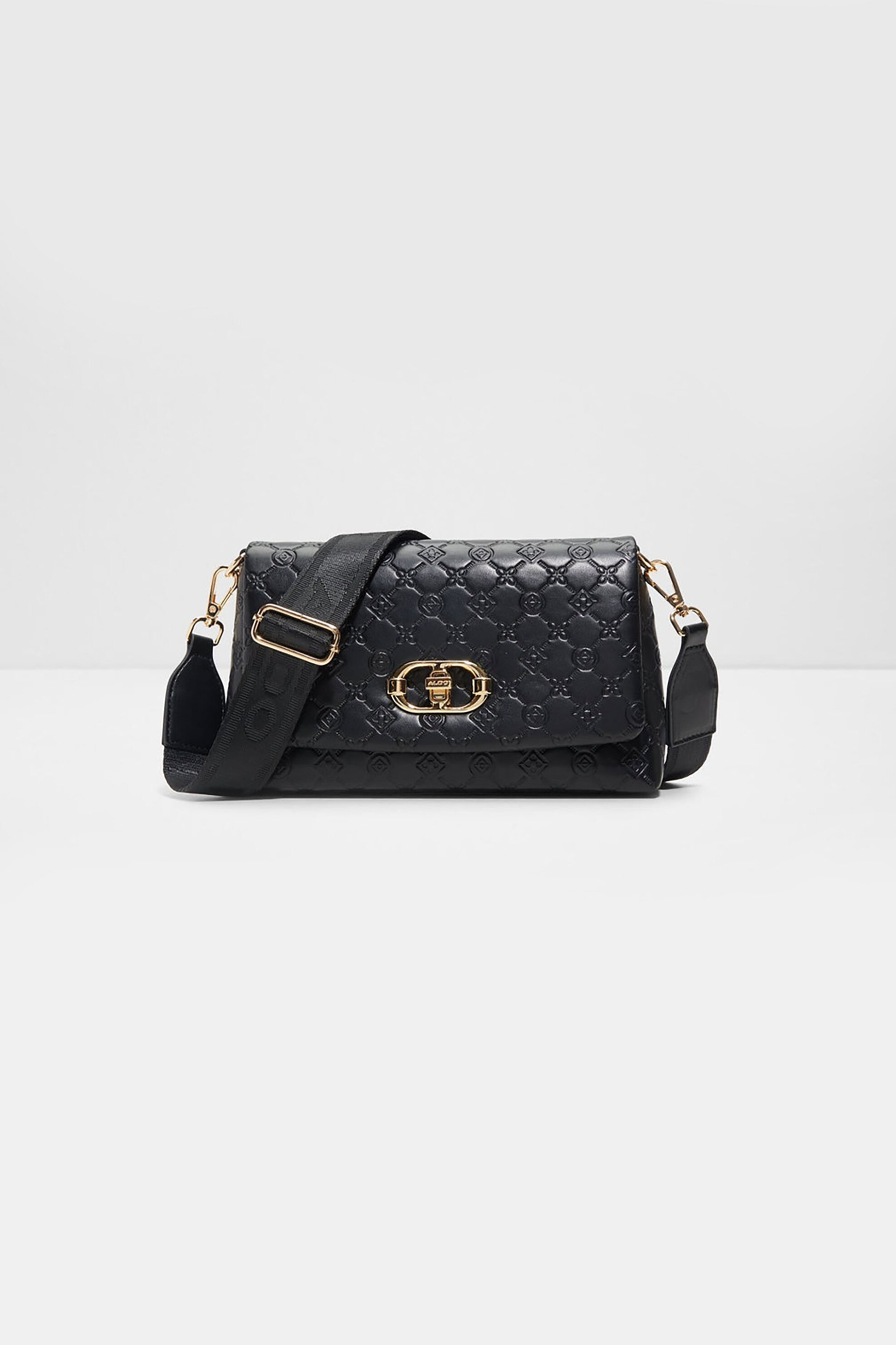 Aldo γυναικεία τσαντά crossbody με καπιτονέ σχέδιο "Choha" - CHOHA Μαύρο