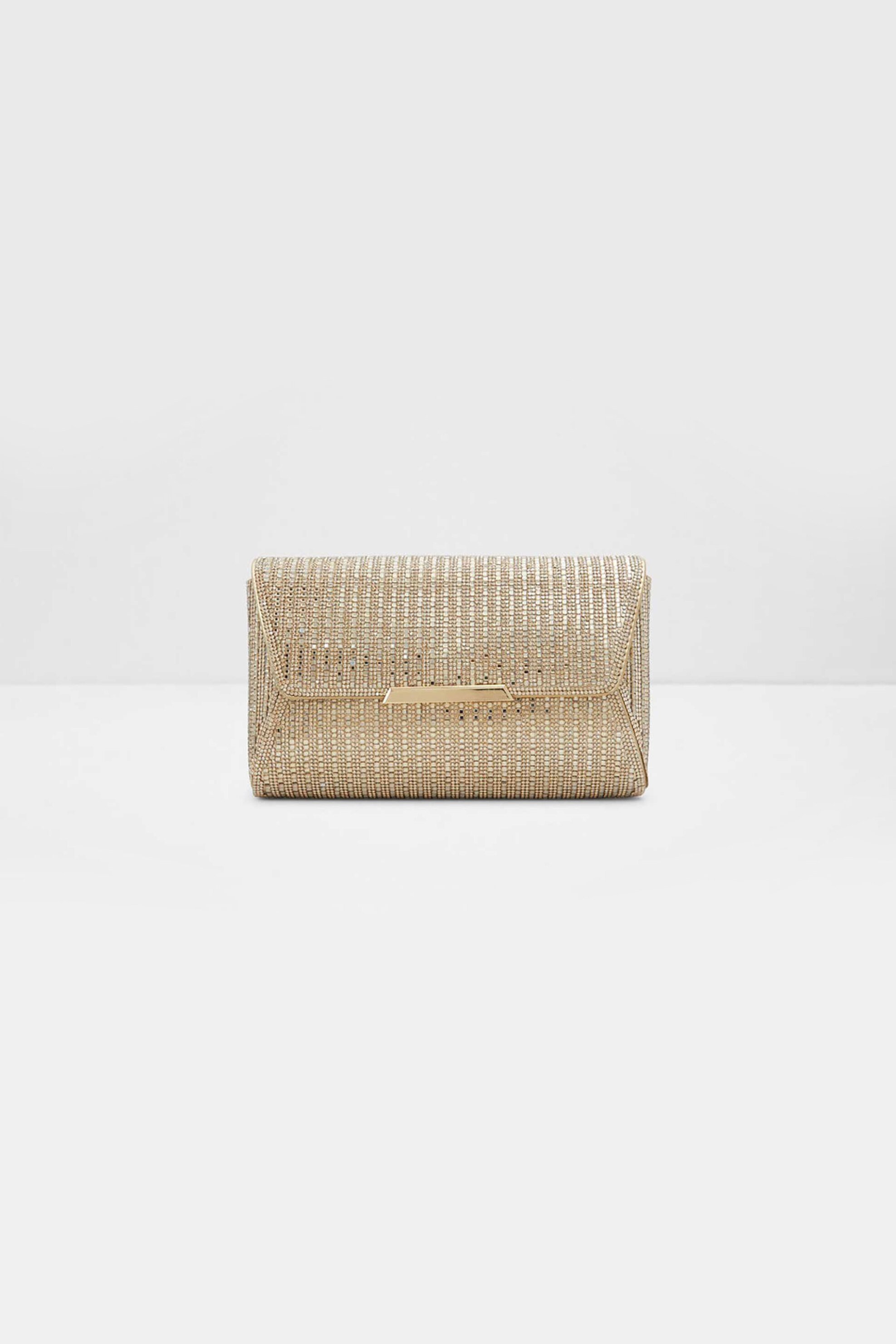 ALDO Aldo γυναικεία τσάντα clutch με στρας "Rania" - RANIA Χρυσό
