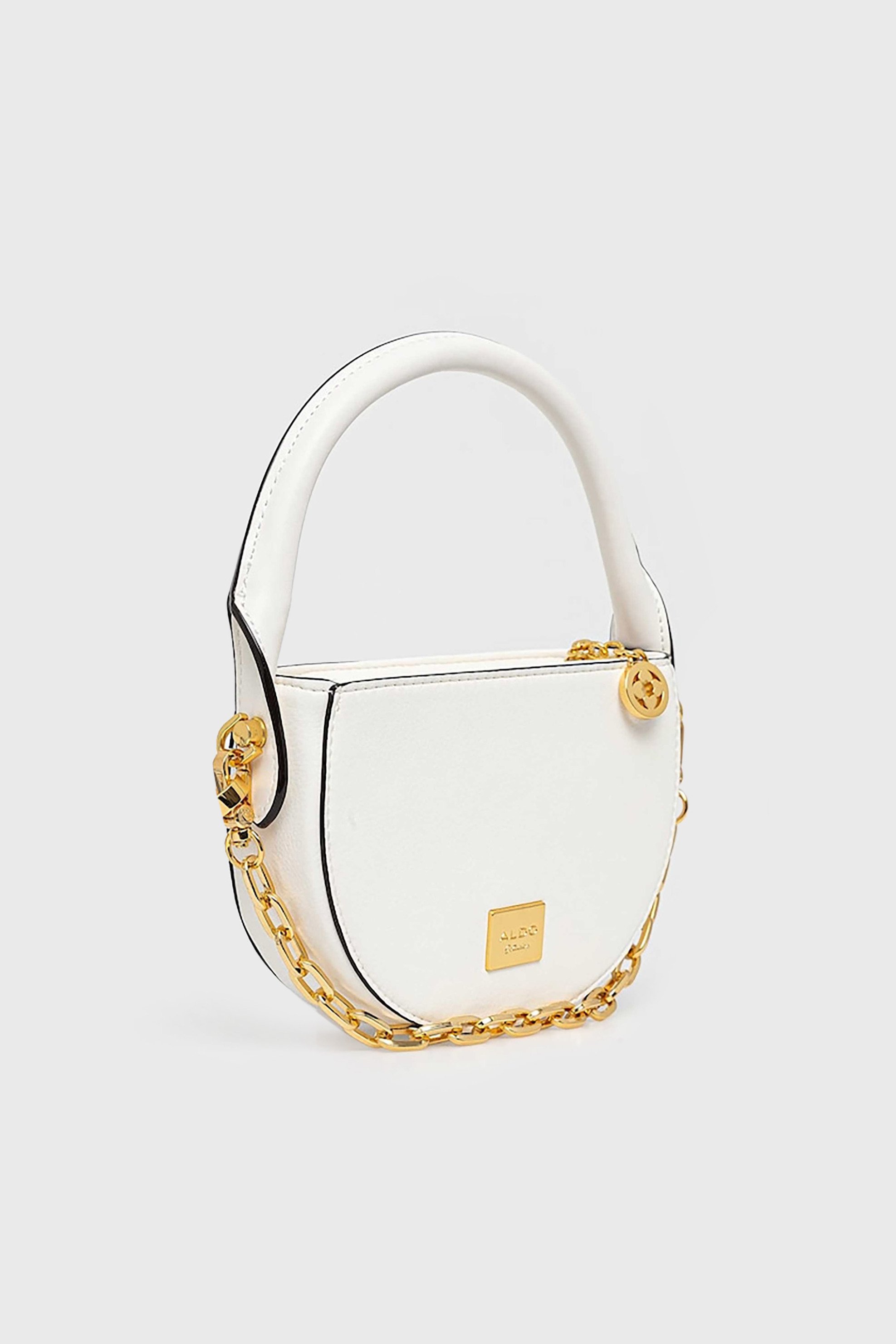 Aldo γυναικεία τσάντα ώμου με αλυσίδα "Quinnie" - QUINNIE Λευκό φωτογραφία