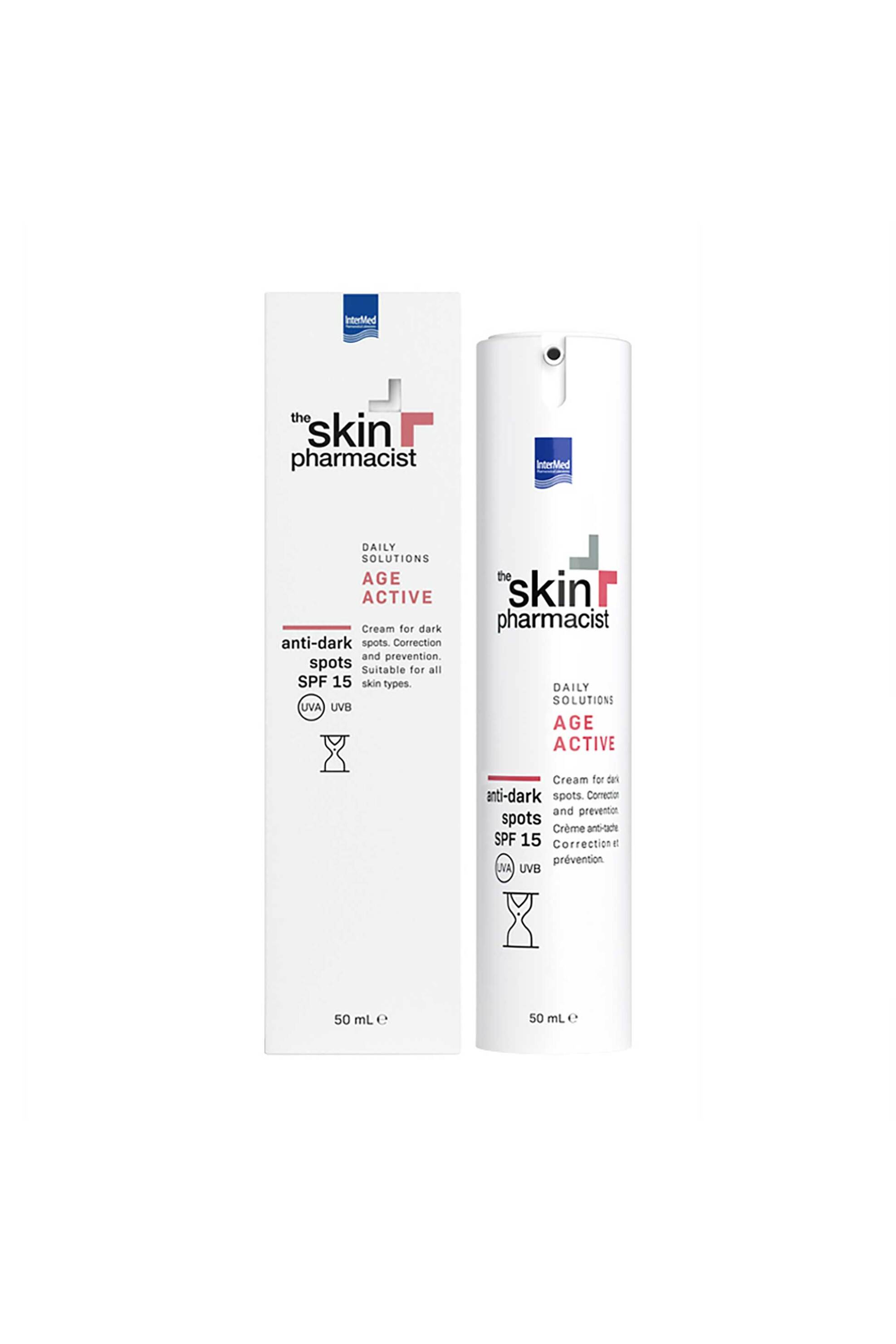 THE SKIN PHARMACIST The Skin Pharmacist Age Active SPF15 Anti-DarkSpots 50 ml - 2149