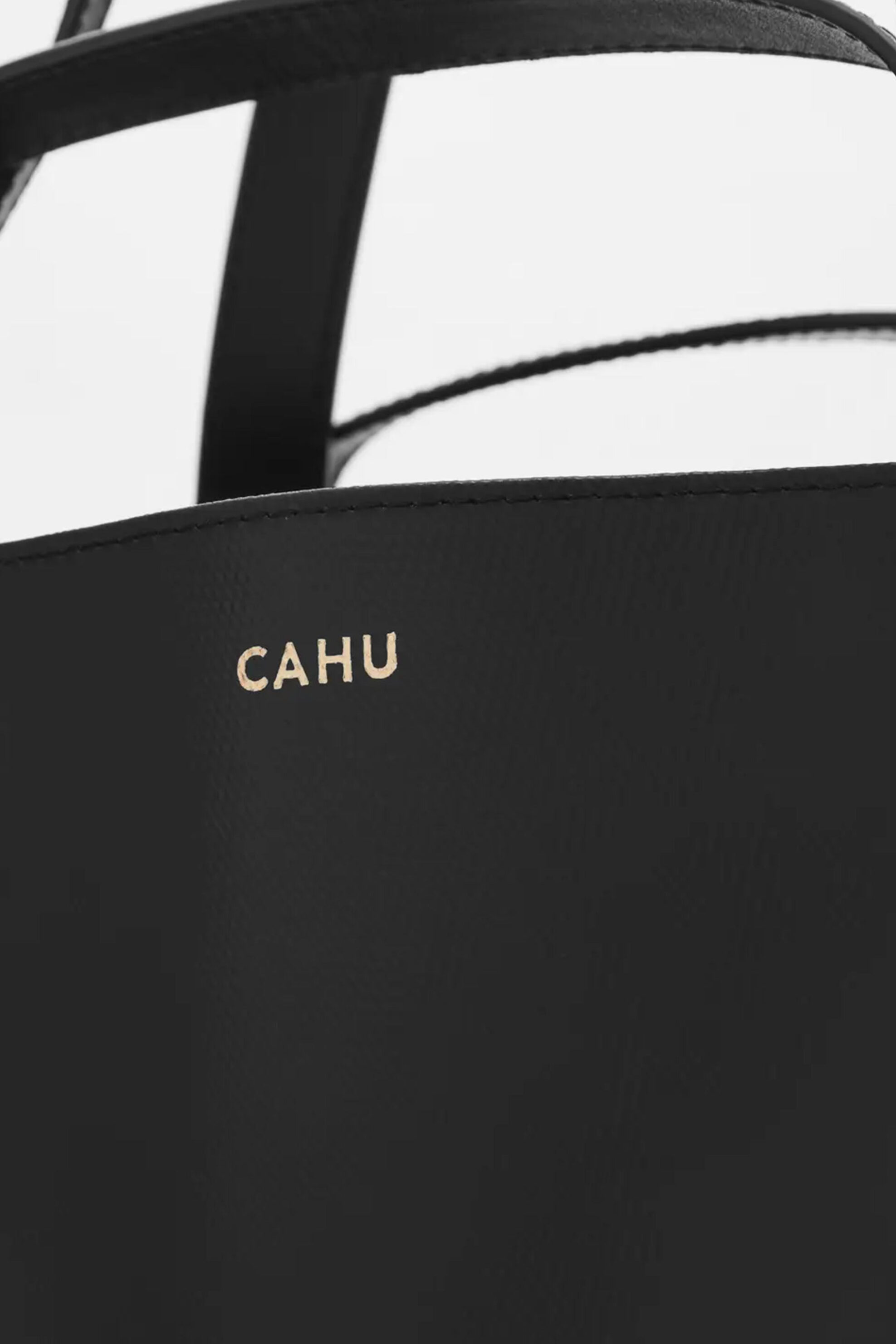 Cahu γυναικεία τσάντα ώμου με φερμουάρ "The Pratique Small" - PZSBL-N Μαύρο φωτογραφία