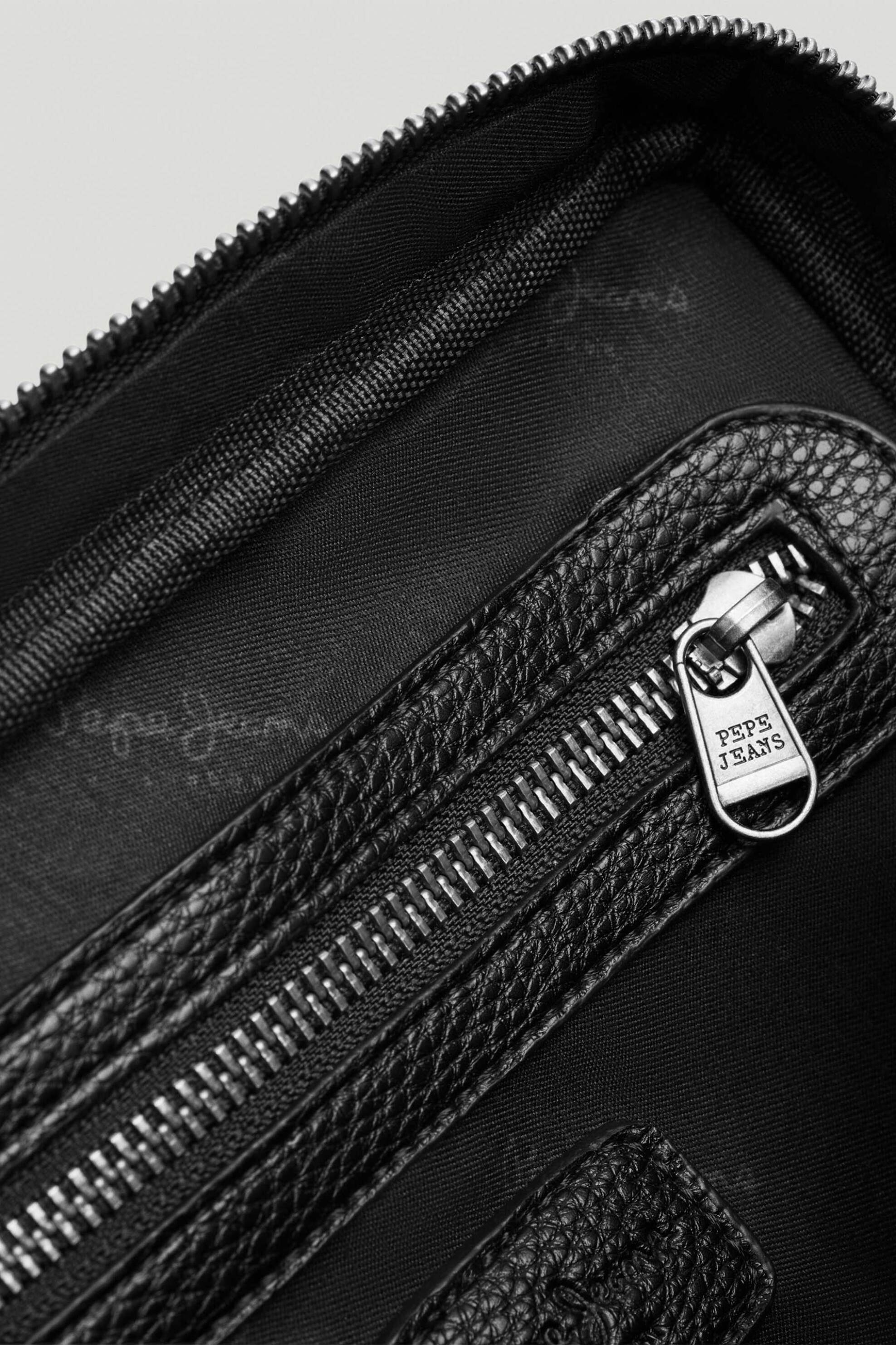 Pepe Jeans Γυναικεία Τσάντα Ώμου με Λογότυπο Anais - Pl0300204 Μαύρο