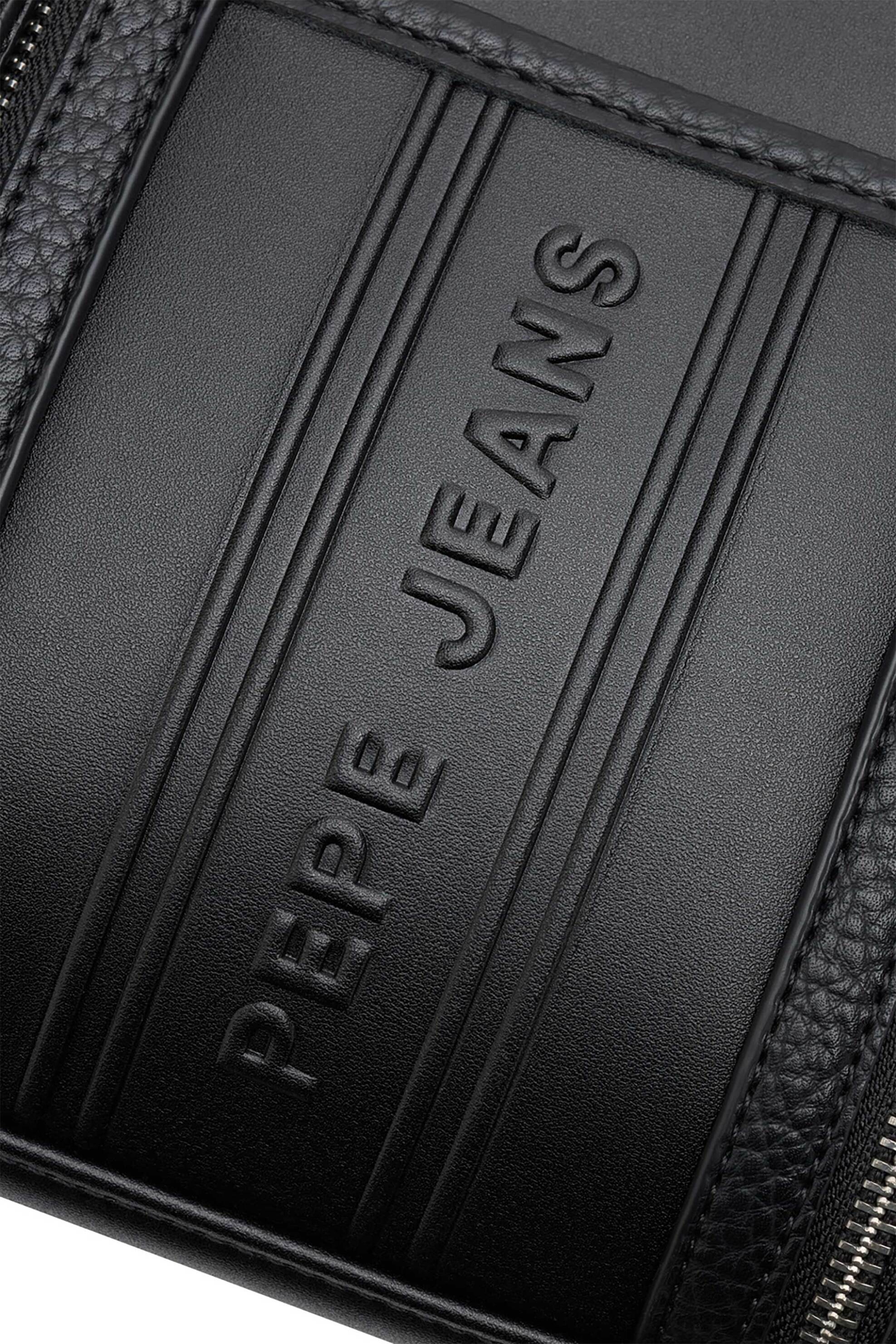 PEPE JEANS Pepe Jeans γυναικεία τσάντα χειρός/crossbody με λογότυπο "Zadie Maze" - PL0300219 Μαύρο - 3