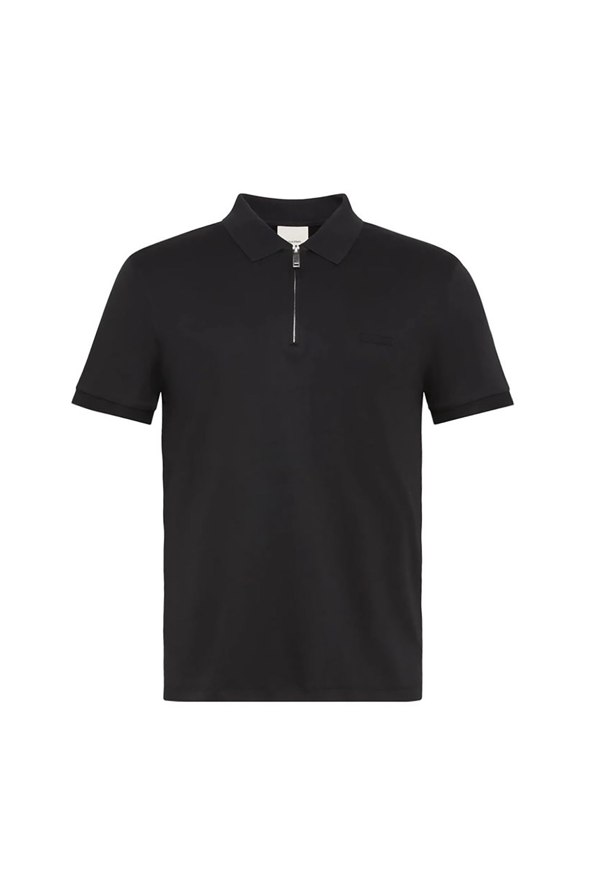 Calvin Klein ανδρική μπλούζα πόλο με κεντημένο λογότυπο Regular Fit - LV04LE255G Μαύρο