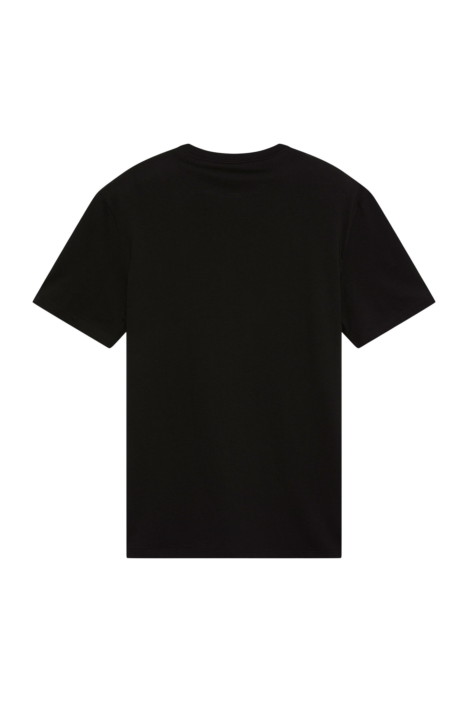 Calvin Klein Ανδρικό T-Shirt με Graphic Logo Print Regular Fit - Lv04Lg811G Μαύρο