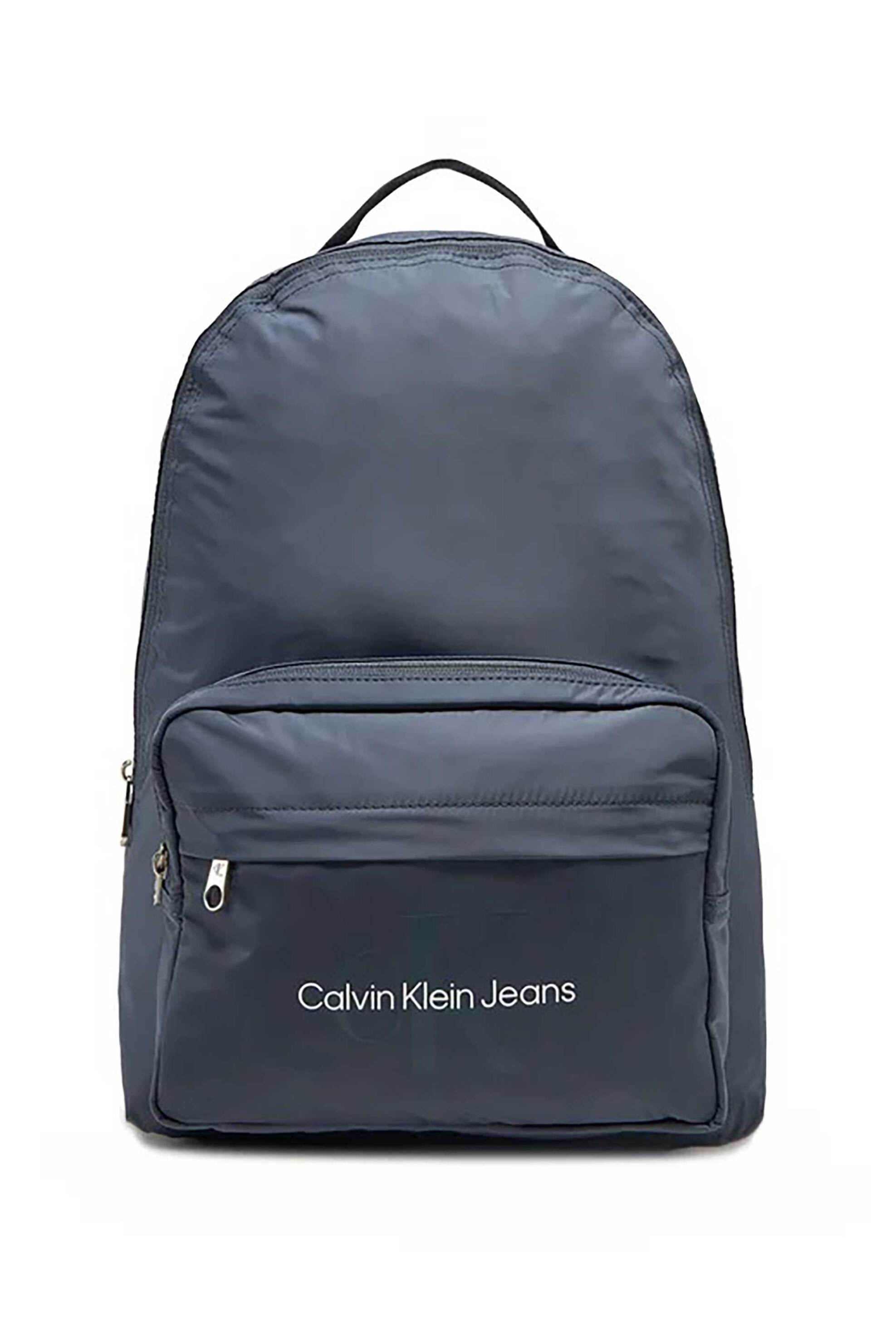 Calvin Klein ανδρικό backpack μονόχρωμο με λογότυπο - LV04G3036G Μπλε