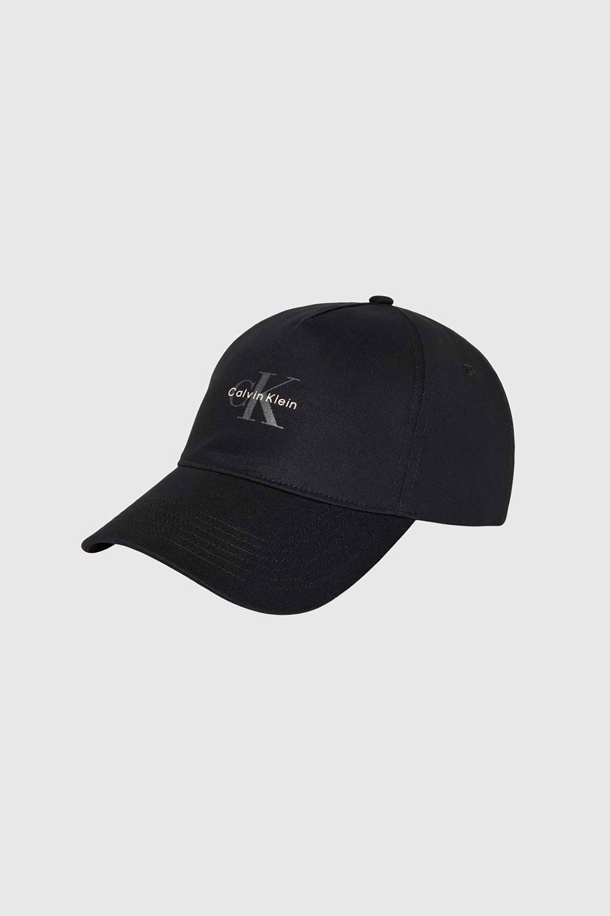 Calvin Klein ανδρικό καπέλο baseball με λογότυπο - LV04G5032G Μαύρο