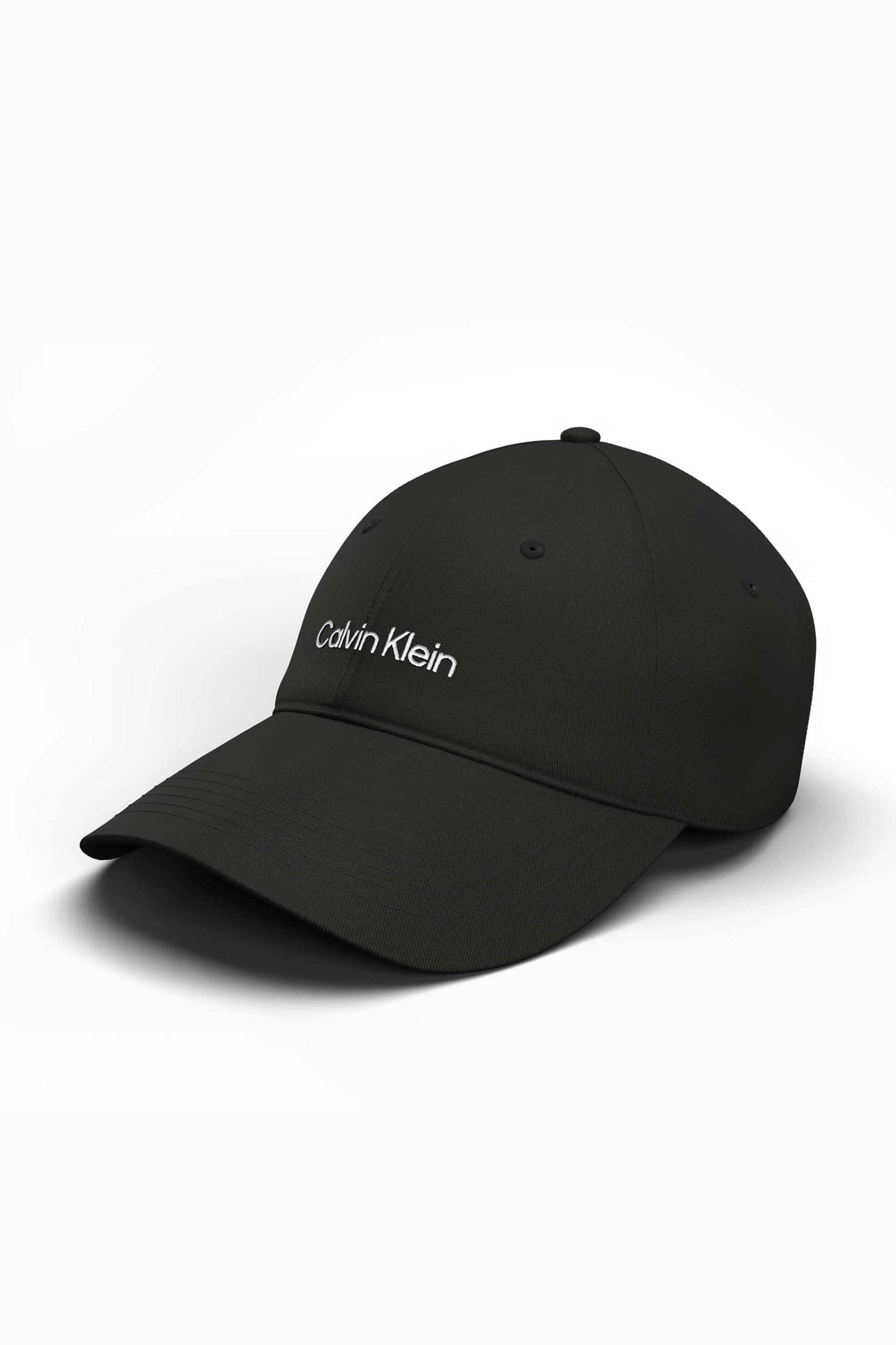 Calvin Klein ανδρικό καπέλο jockey με λογότυπο - LV04D5003G Ασπρόμαυρο