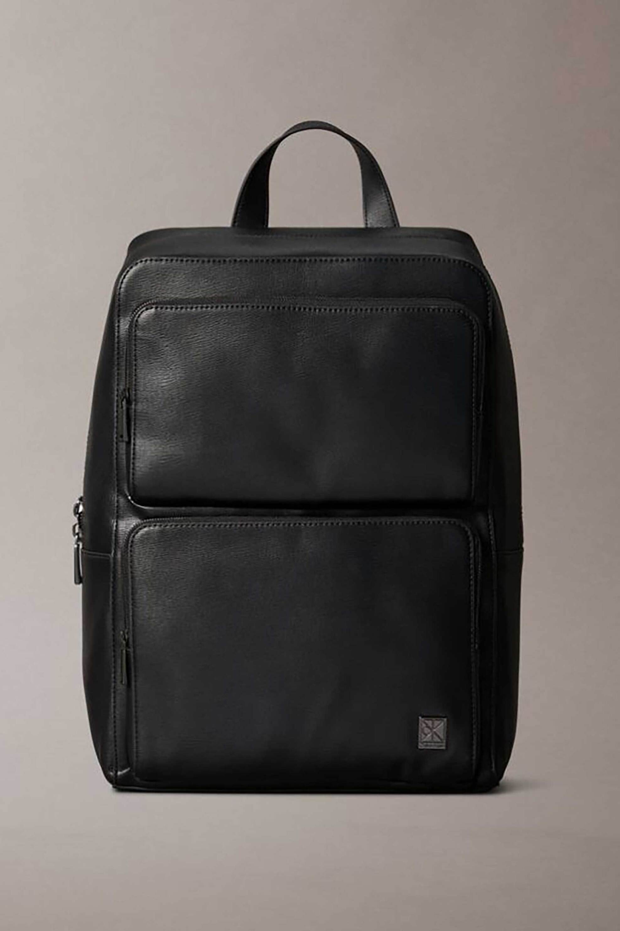 Calvin Klein ανδρικό backpack μονόχρωμο - LV04D3289G Μαύρο
