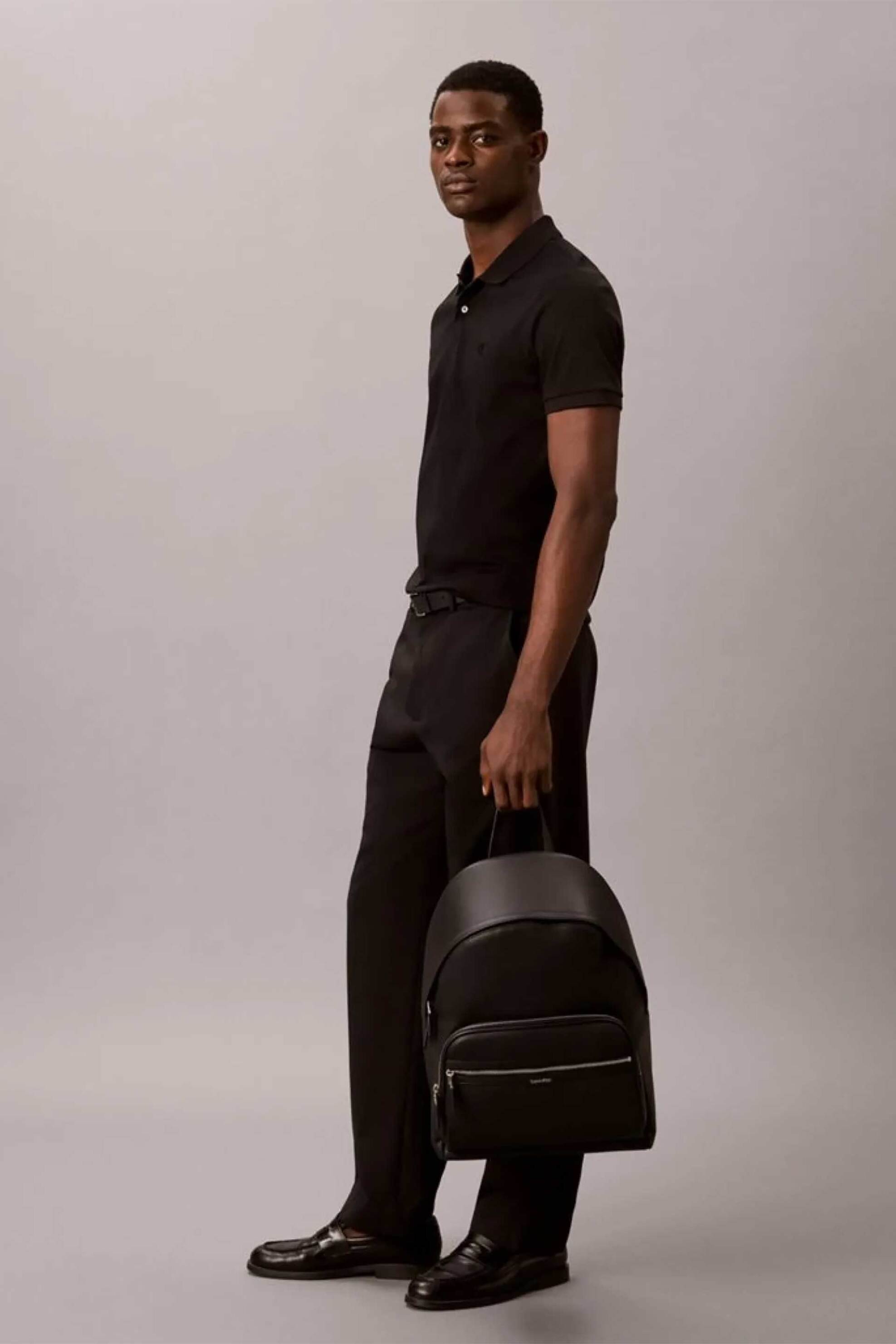 Calvin Klein Ανδρικό Backpack με Λογότυπο - Lv04D3422G Μαύρο