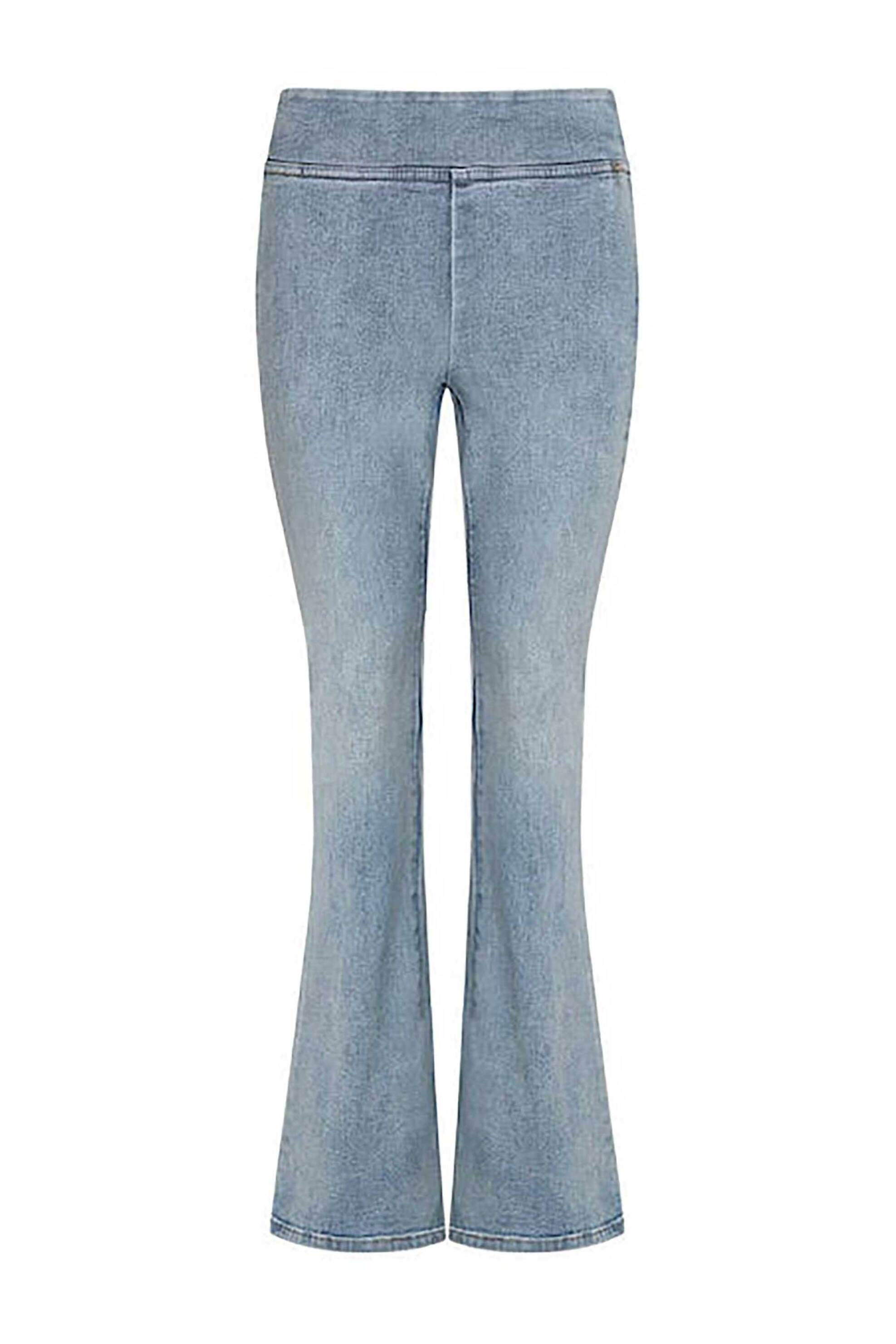 DKNY DKNY γυναικείο υφασμάτινο παντελόνι - DJ4M4022 Denim Blue