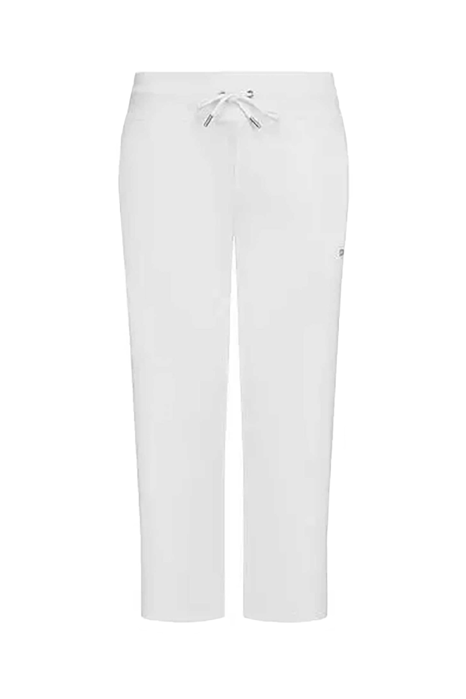 DKNY γυναικείο αθλητικό παντελόνι με λογότυπο στο πλάι μονόχρωμο - DP5P3624 Λευκό