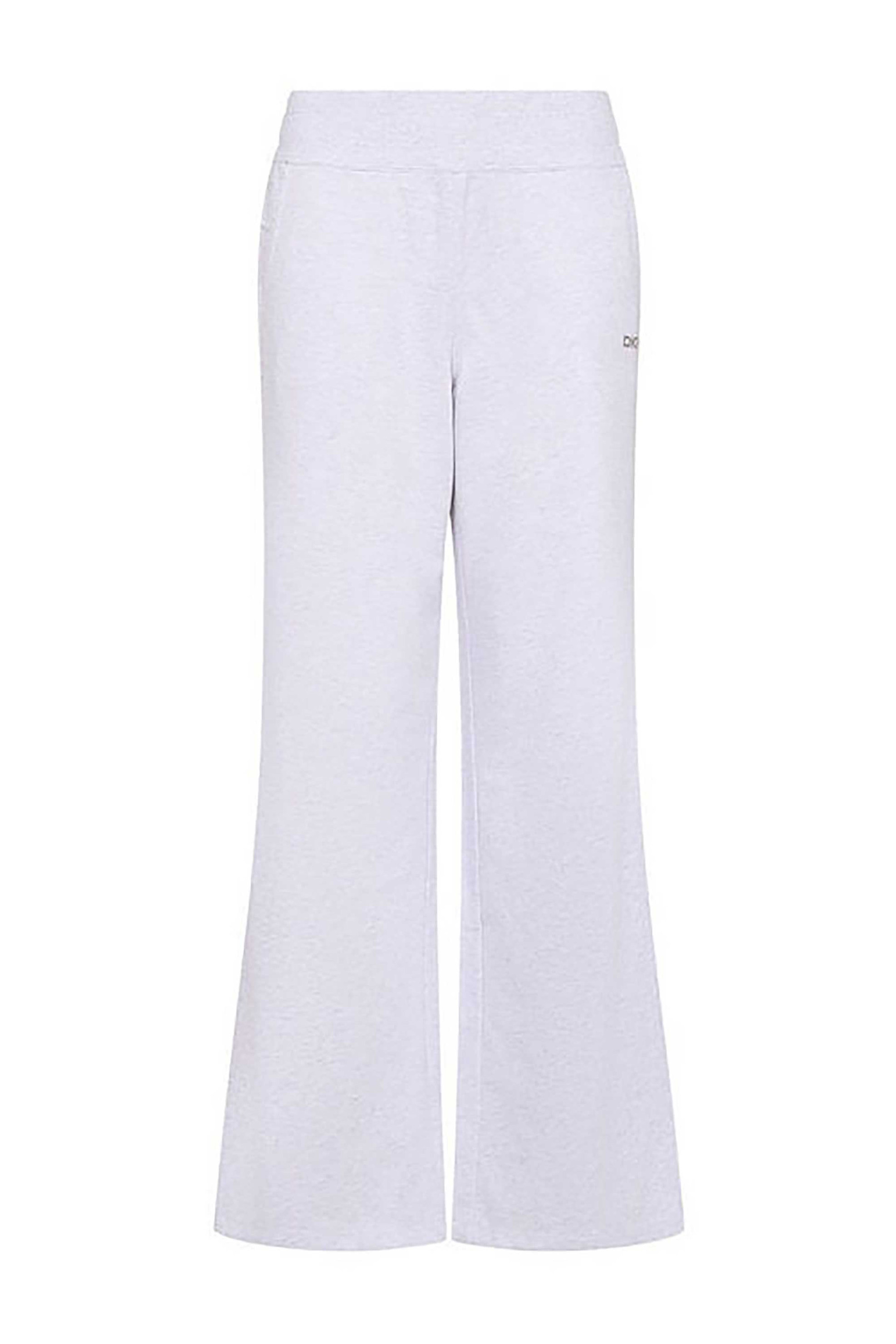 DKNY γυναικείο παντελόνι φόρμας με λογότυπο - DP5P3601 Λευκό