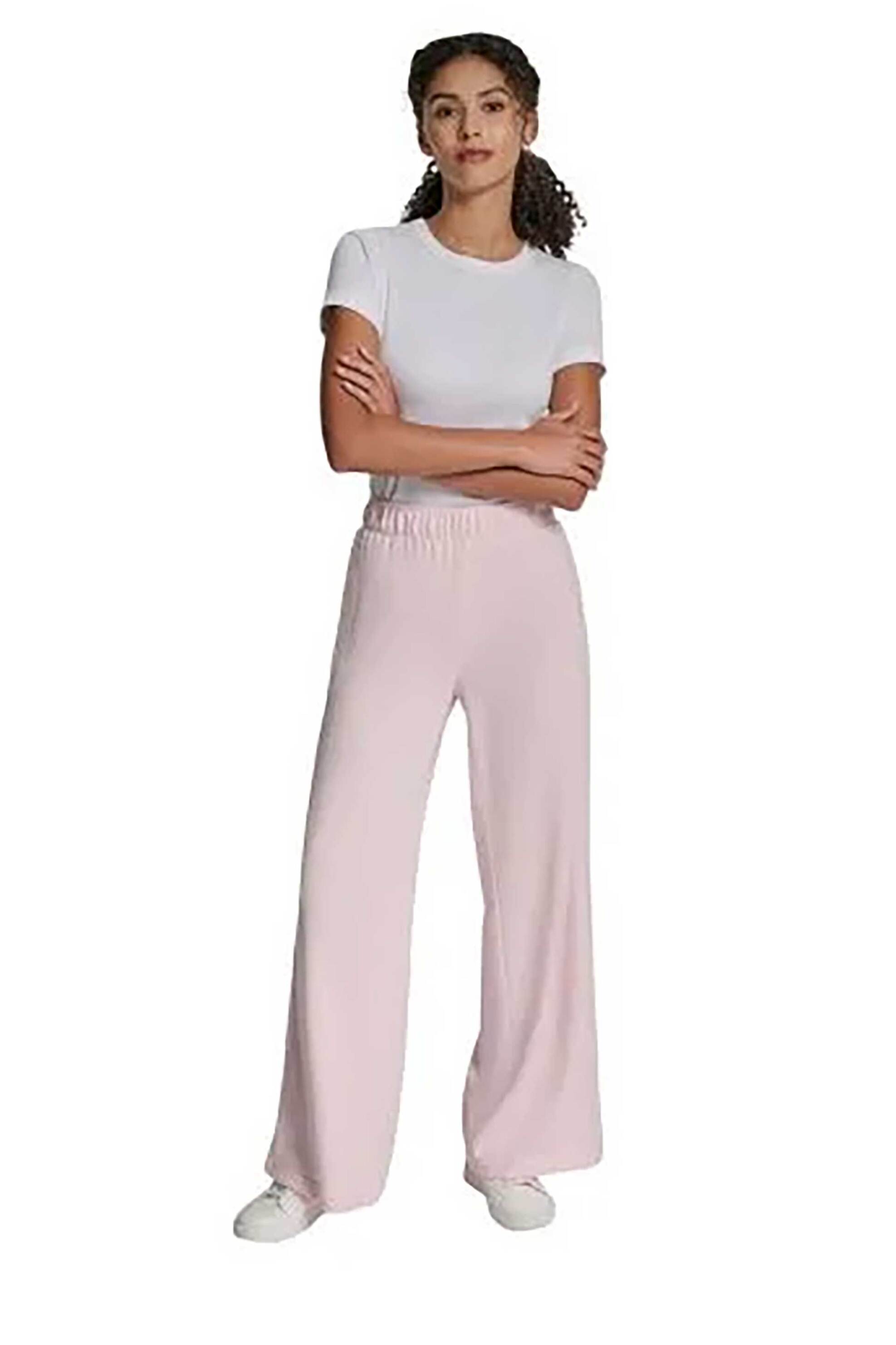 Παντελόνια φόρμας γυναικεία dkny σε ροζ