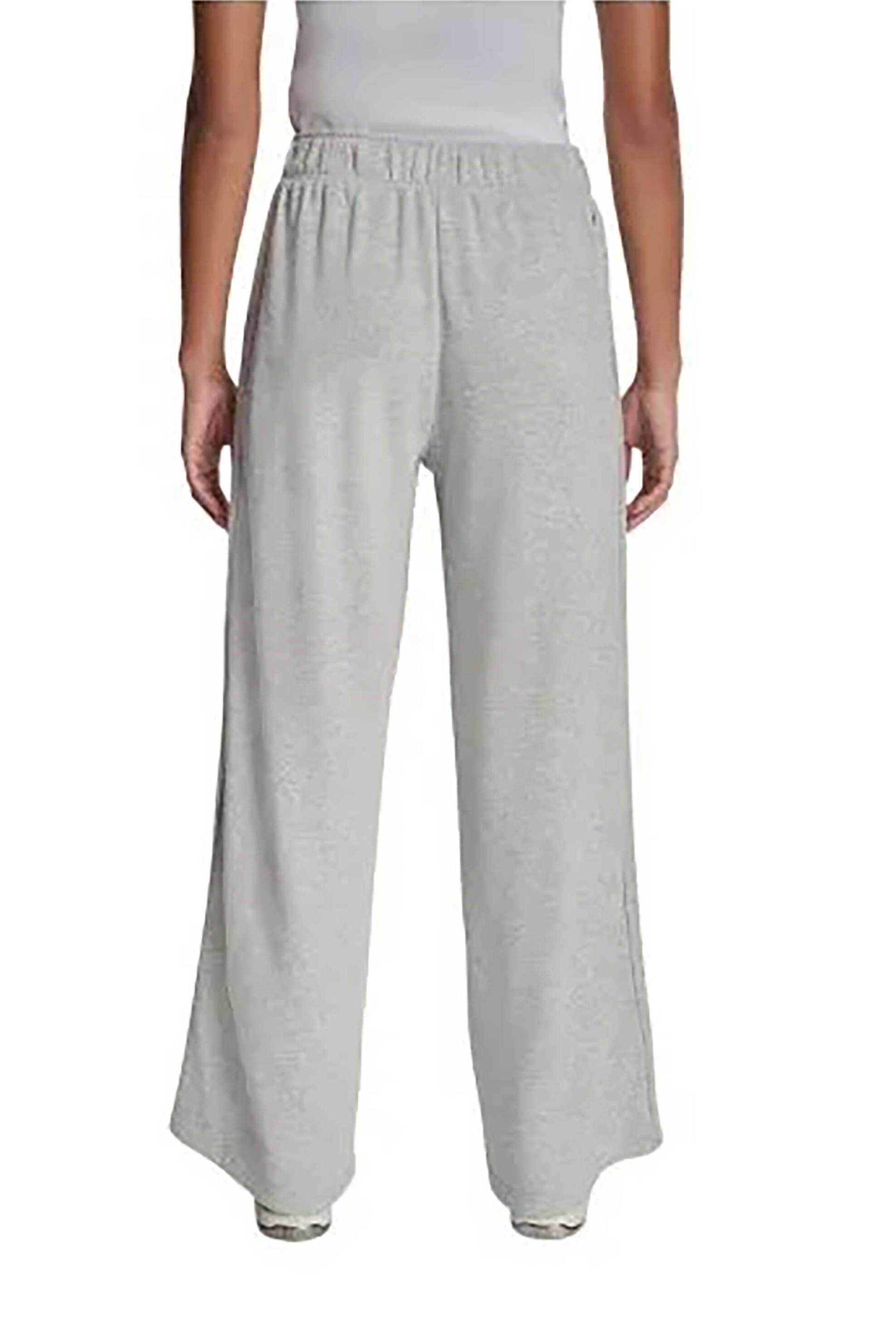 DKNY γυναικείο παντελόνι φόρμας μονόχρωμο - DJ6P3115 Γκρι φωτογραφία