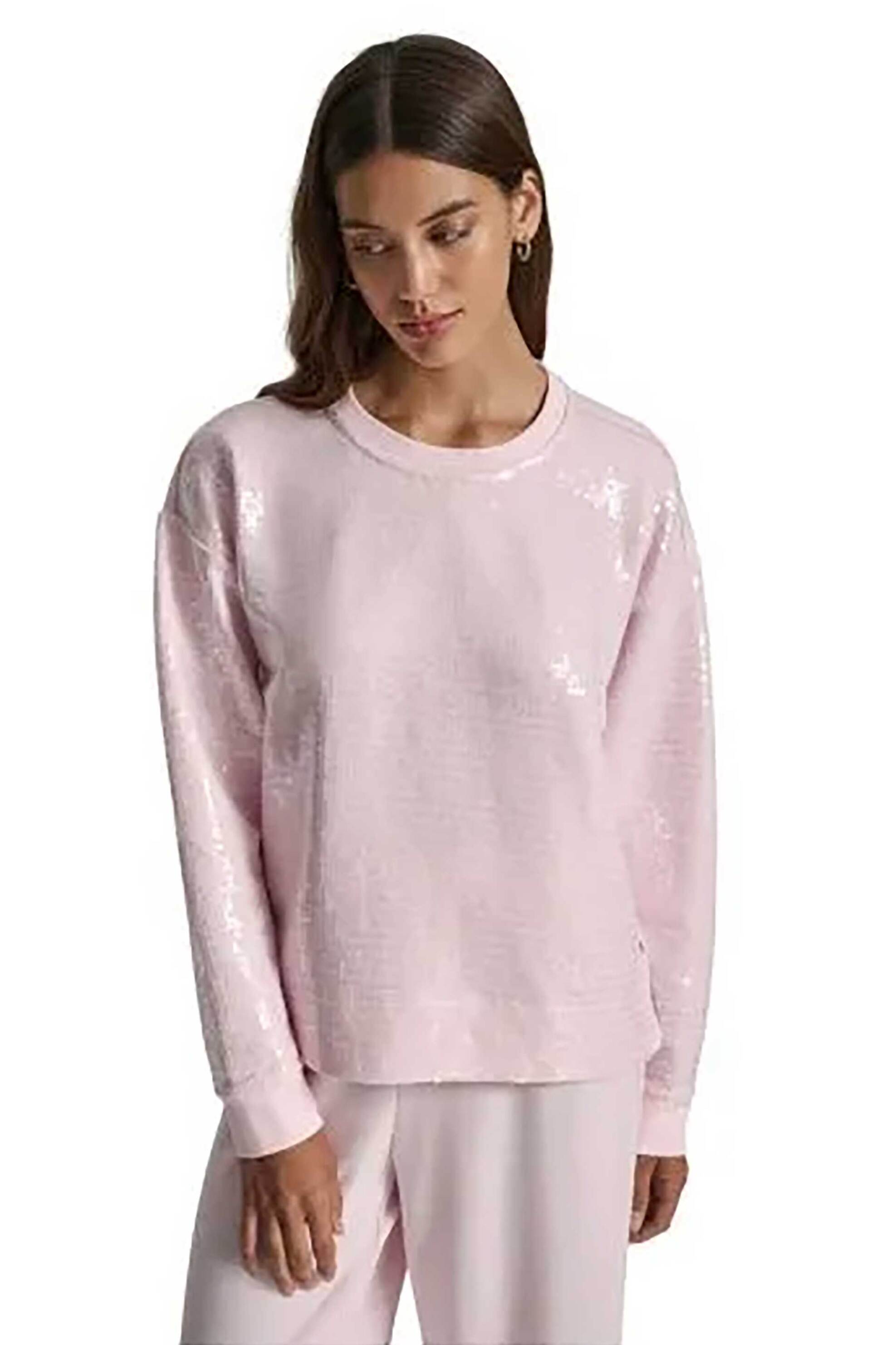 Γυναικεία φούτερ & hoodies dkny σε ροζ