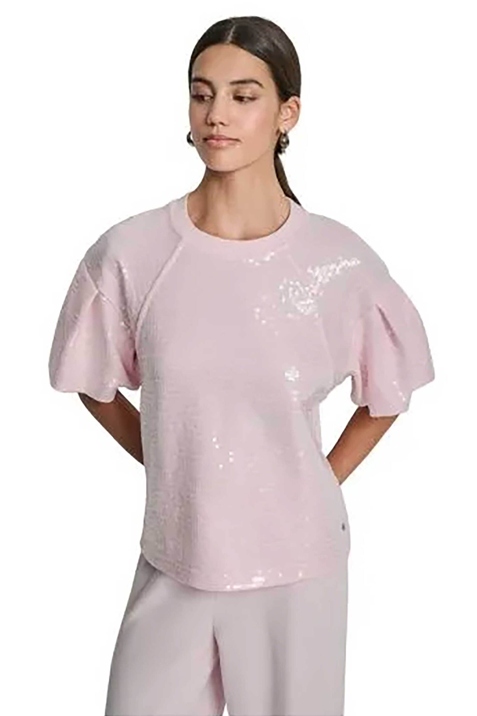 Γυναικείες μπλούζες dkny σε ροζ