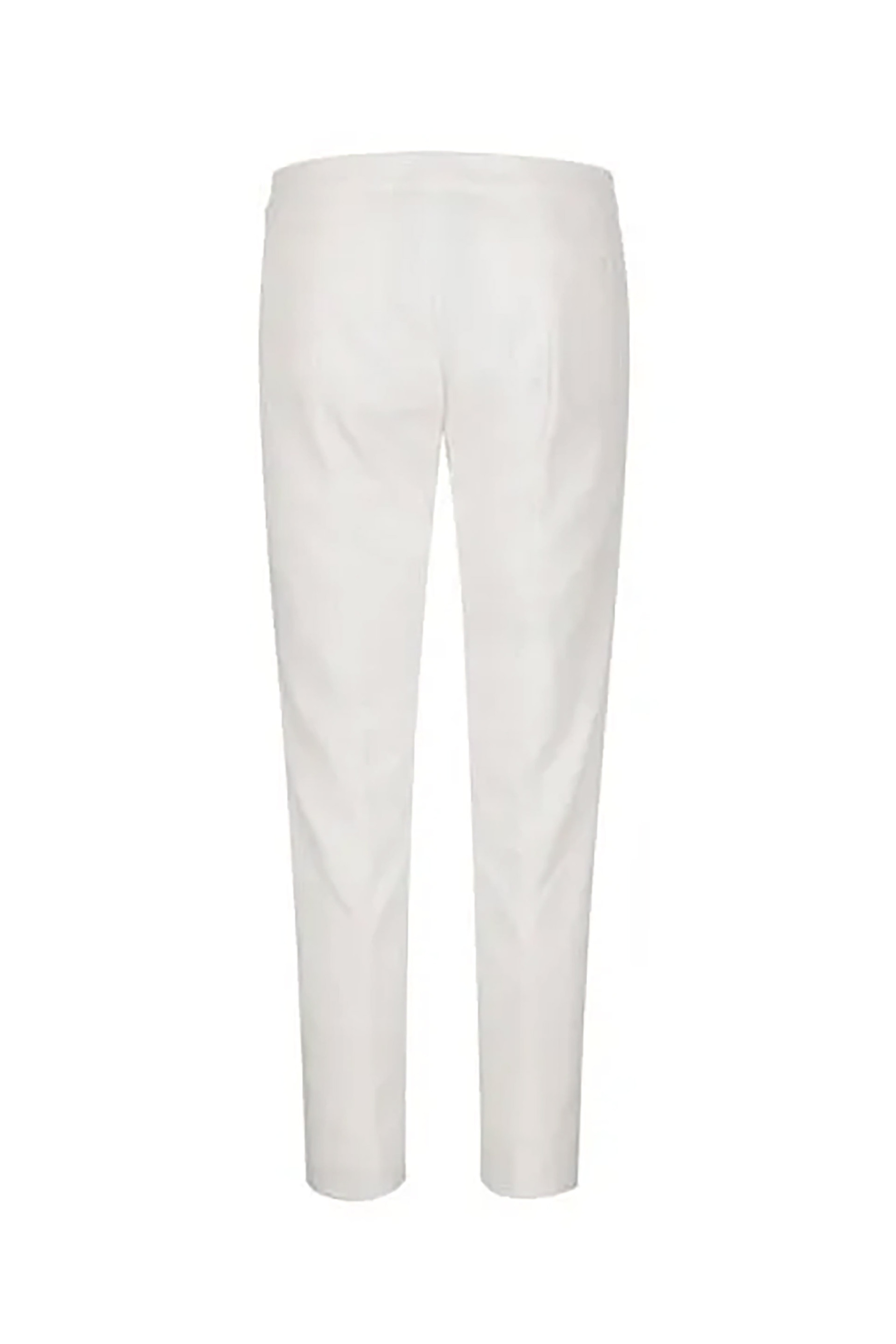 DKNY DKNY γυναικείο παντελόνι Regular Fit - P9RKSDMT Λευκό - 2