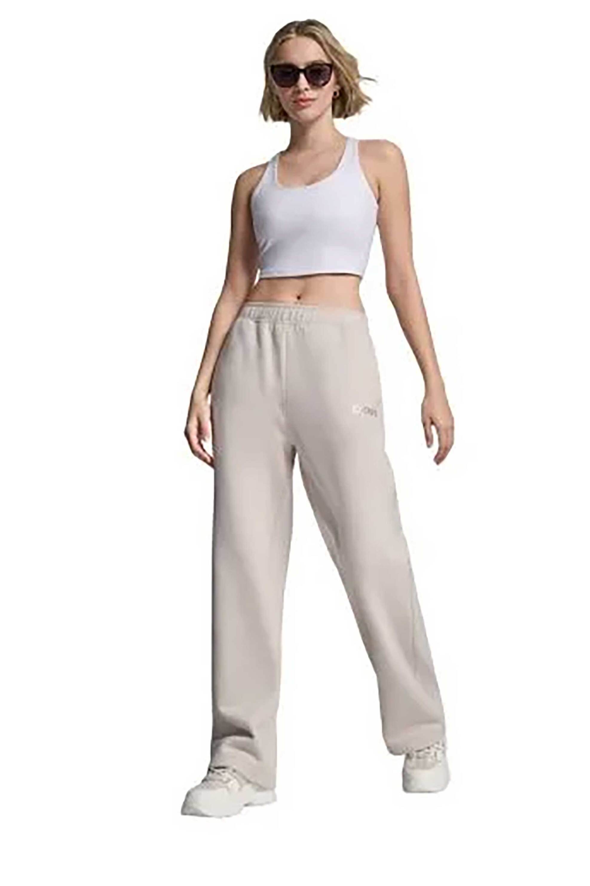 Παντελόνια φόρμας γυναικεία dkny σε εκρου