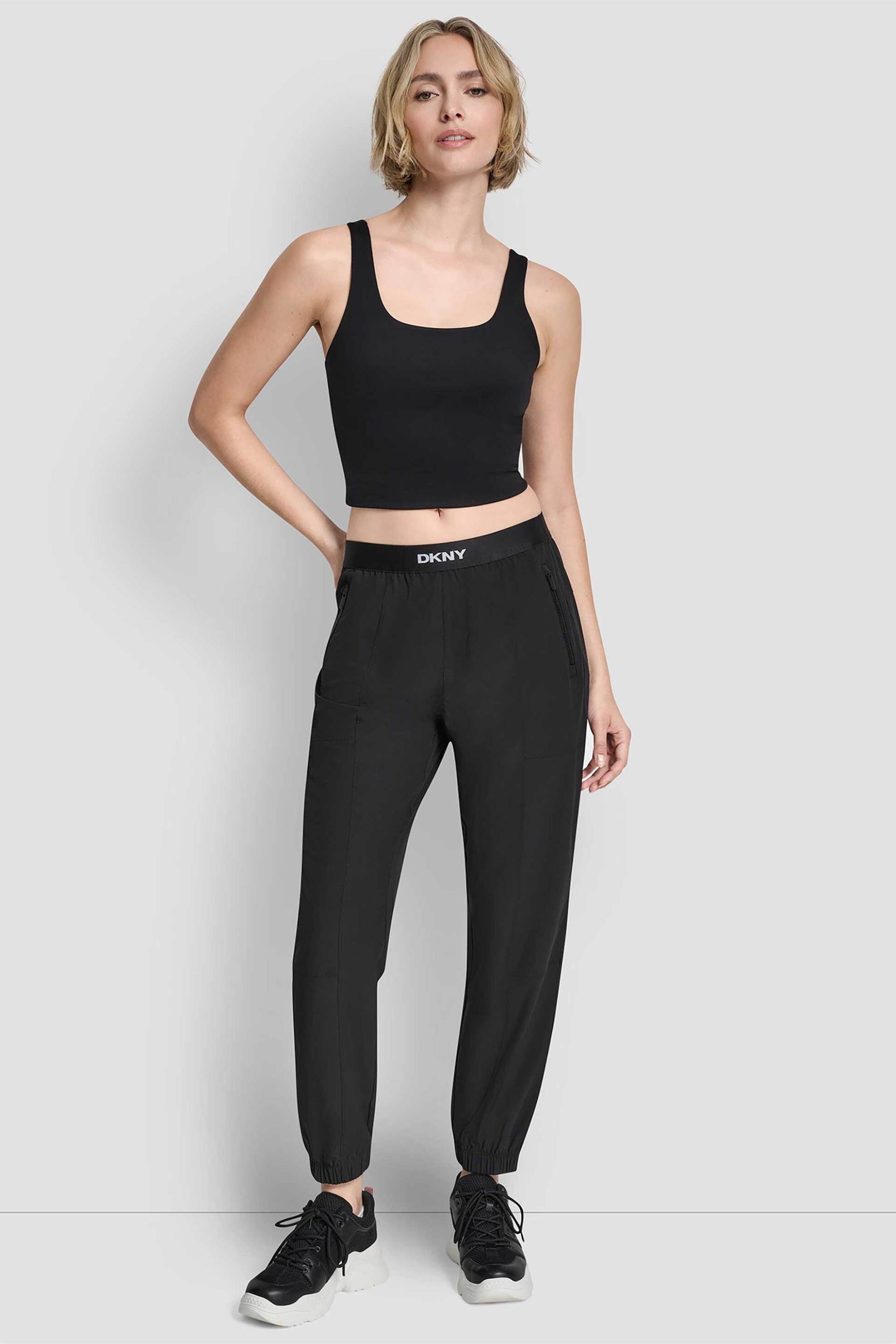 DKNY γυναικείο παντελόνι φόρμας - DP6P3644 Μαύρο