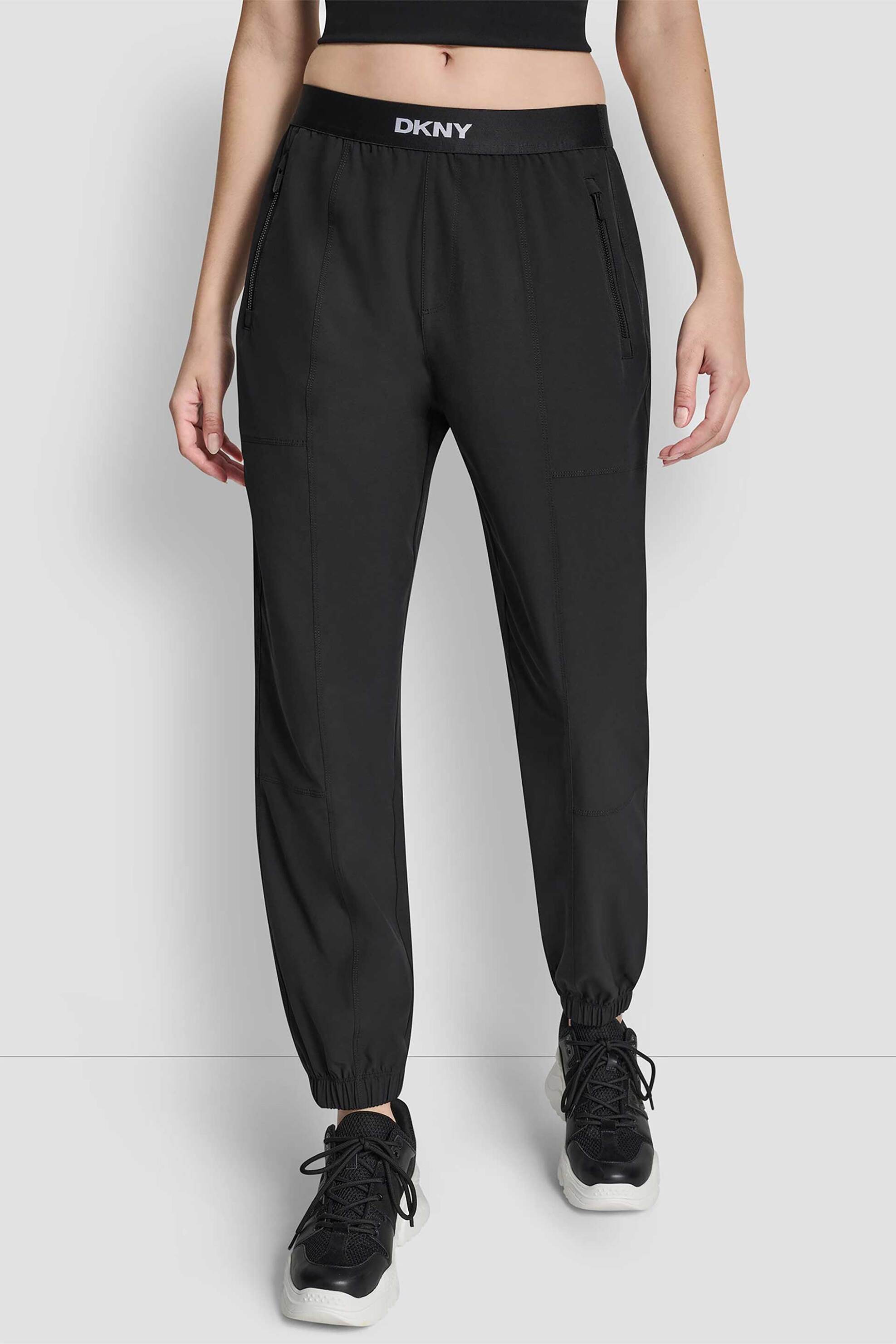 DKNY γυναικείο παντελόνι φόρμας - DP6P3644 Μαύρο