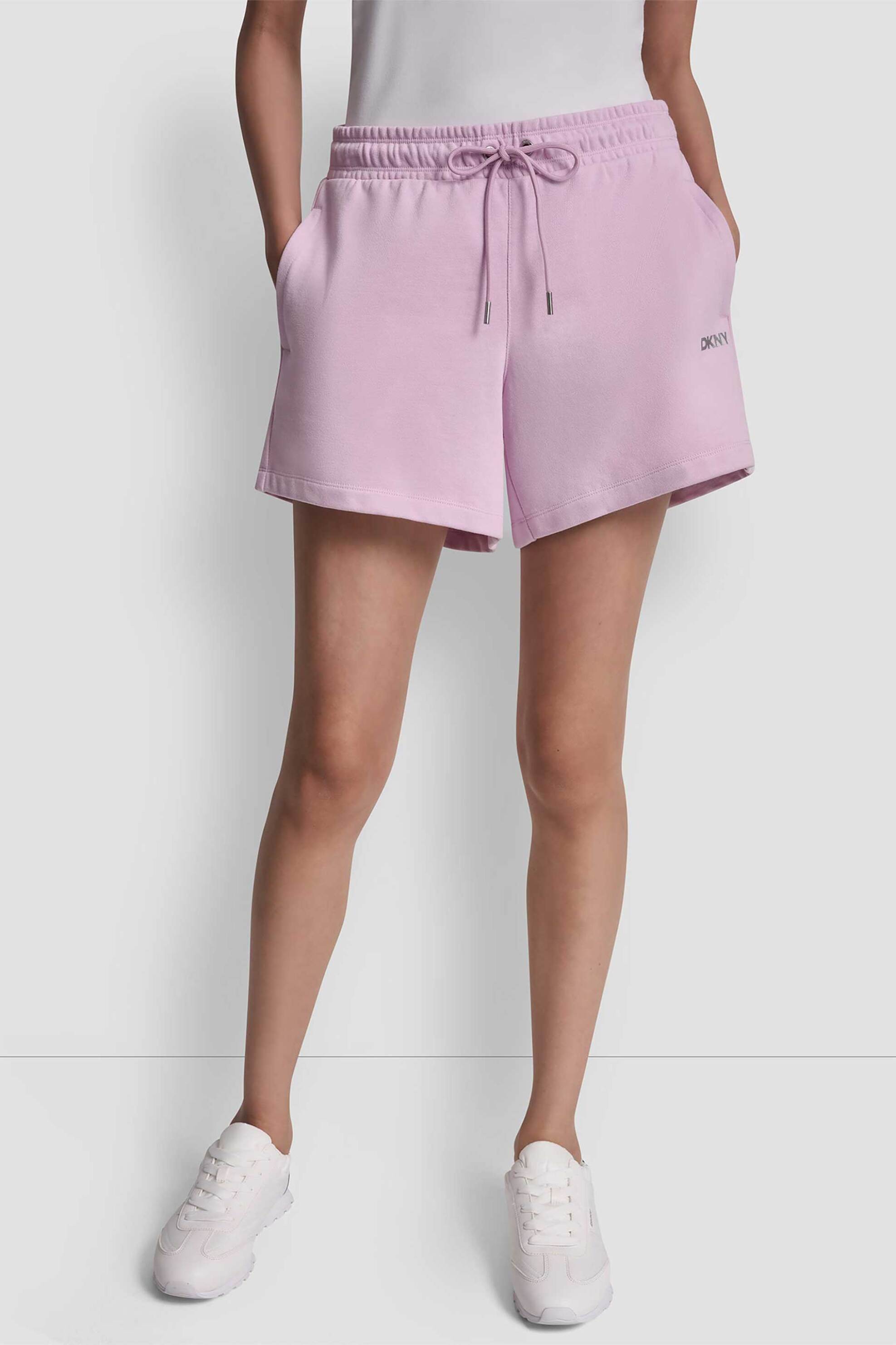 DKNY DKNY γυναικείο σορτς με logo - DP6S5292 Λιλά - 2