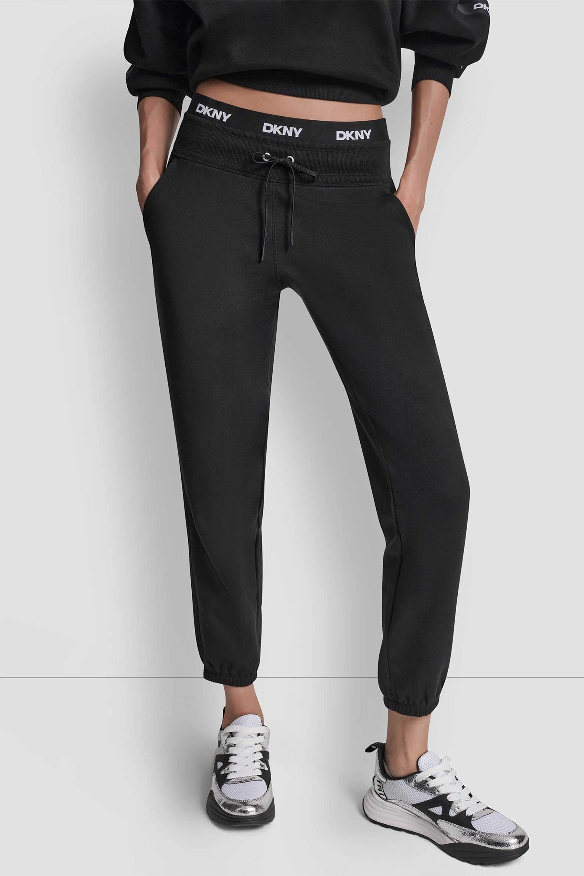 DKNY γυναικείο παντελόνι φόρμας - DP6P3857 Μαύρο