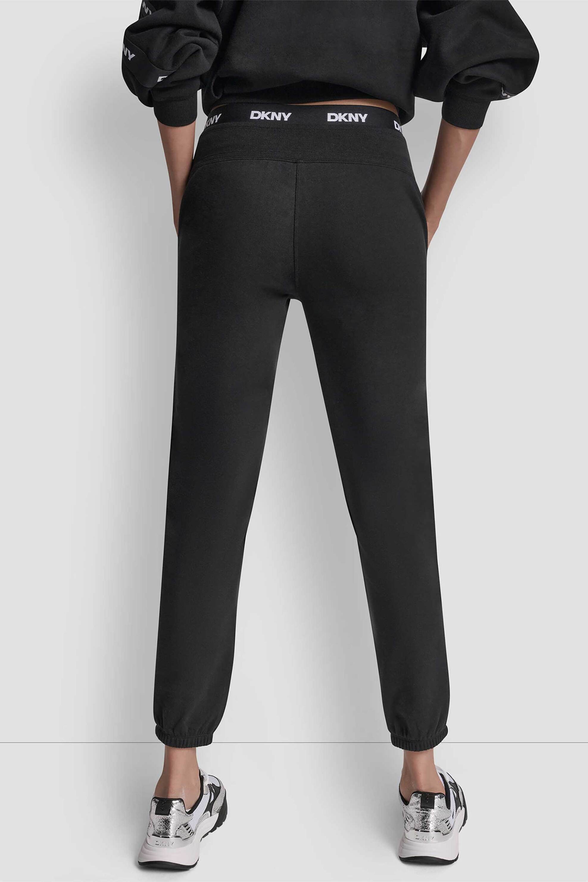Dkny Γυναικείο Παντελόνι Φόρμας - Dp6P3857 Μαύρο
