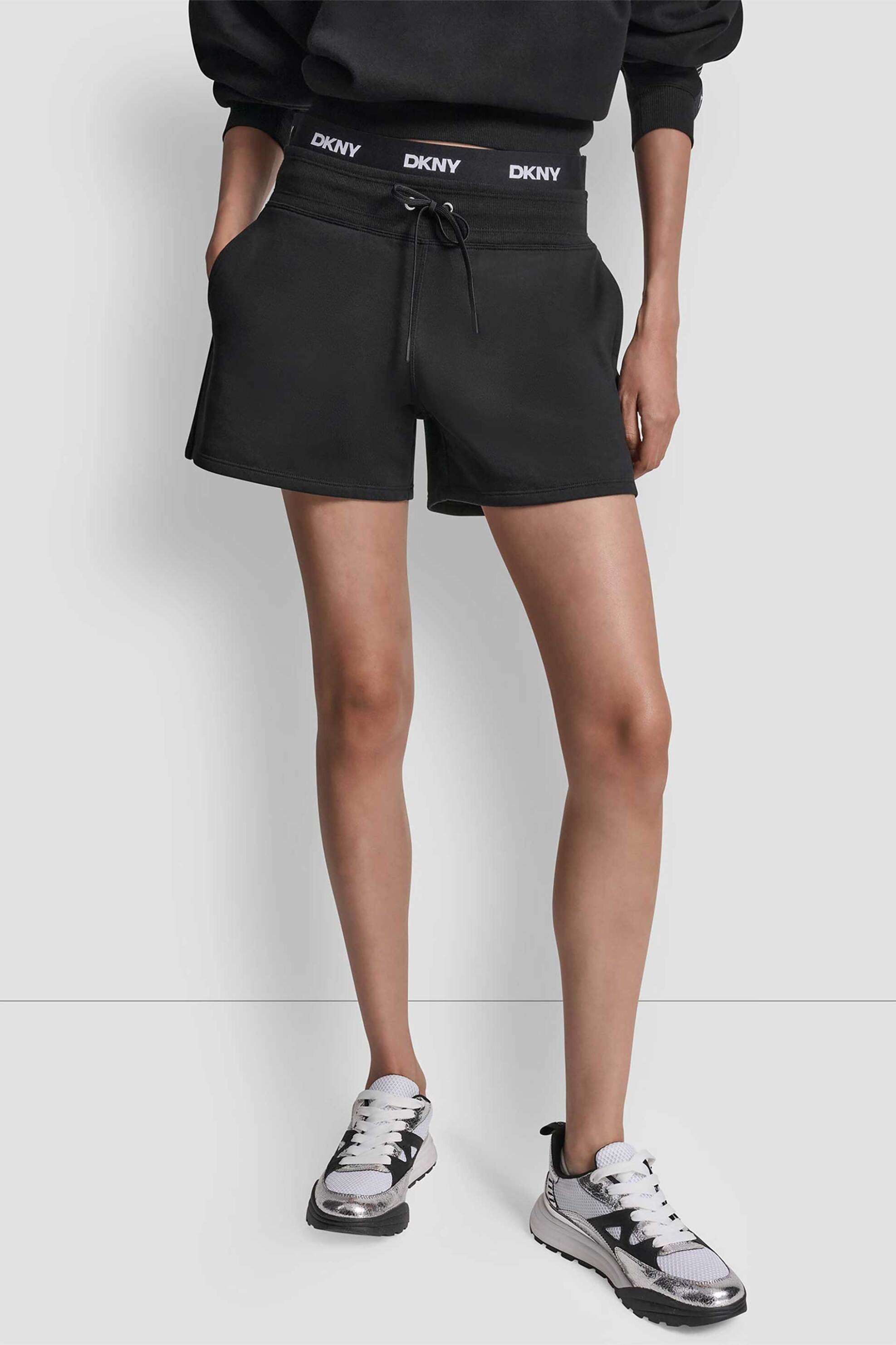 DKNY γυναικείο σορτς με λογότυπο - DP6S5298 Μαύρο
