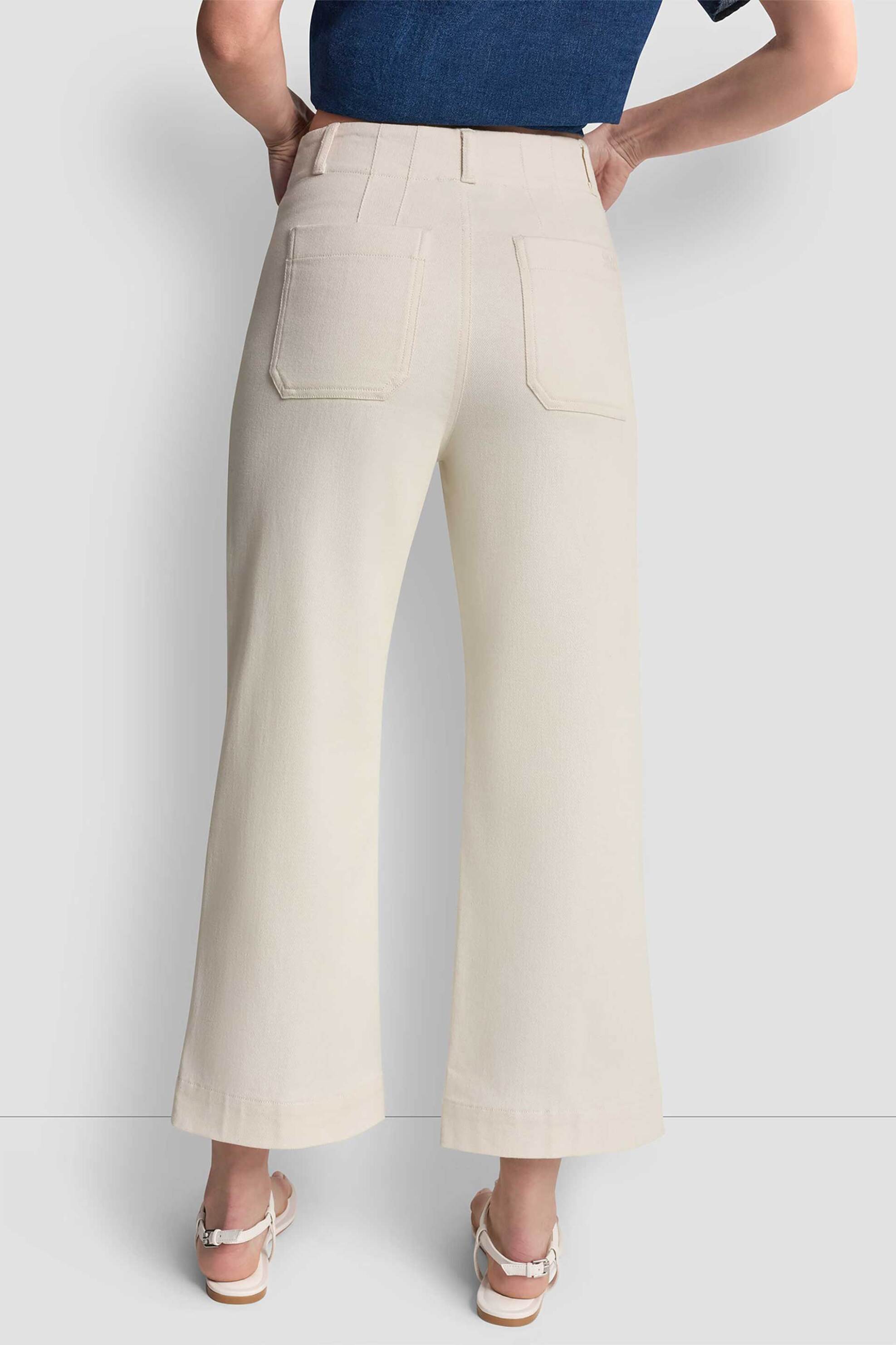 Dkny Γυναικείο Denim Παντελόνι - Dj6P3123 Εκρού