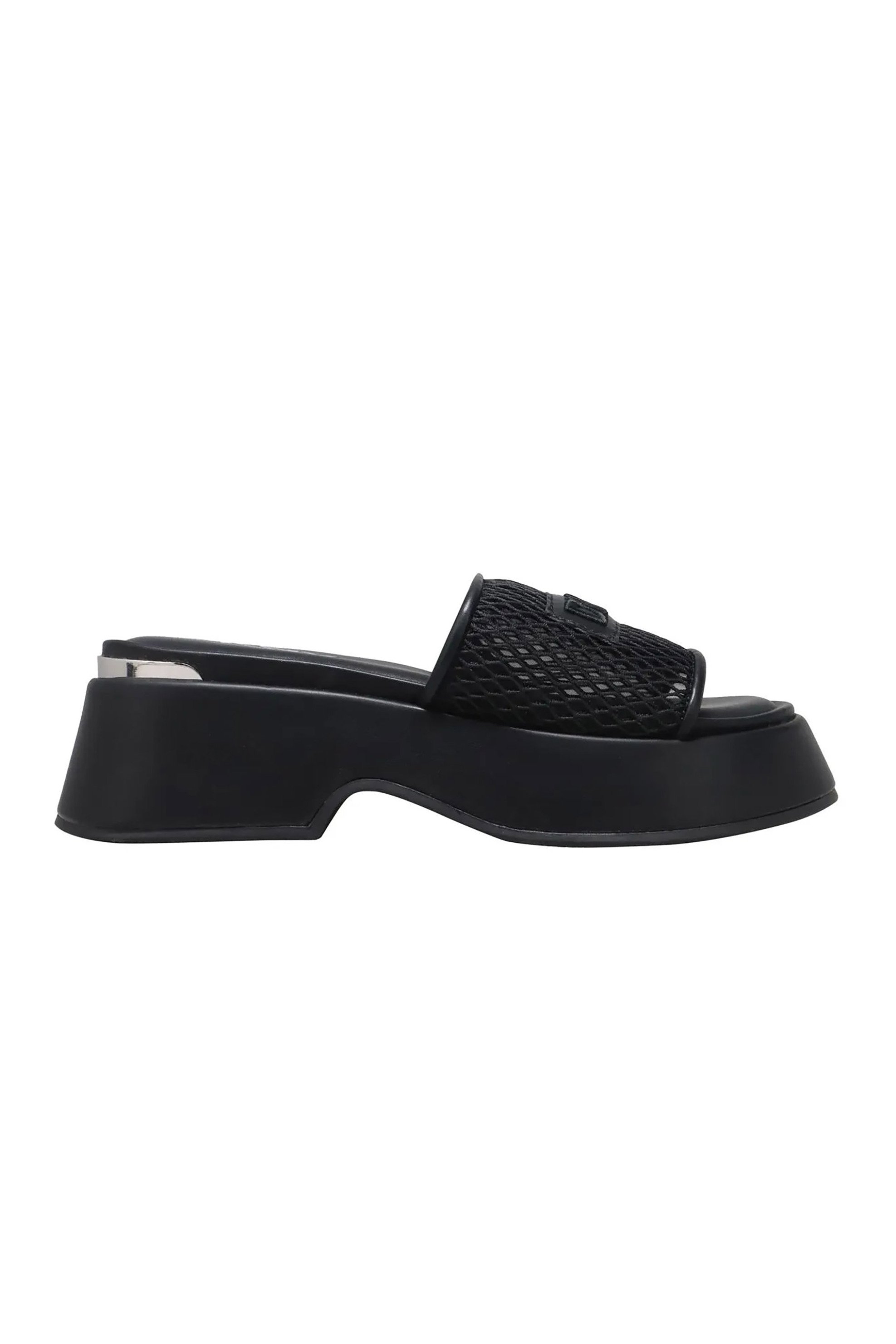 DKNY γυναικεία σανδάλια με mesh ύφασμα "Iredell" - K1537441 Μαύρο