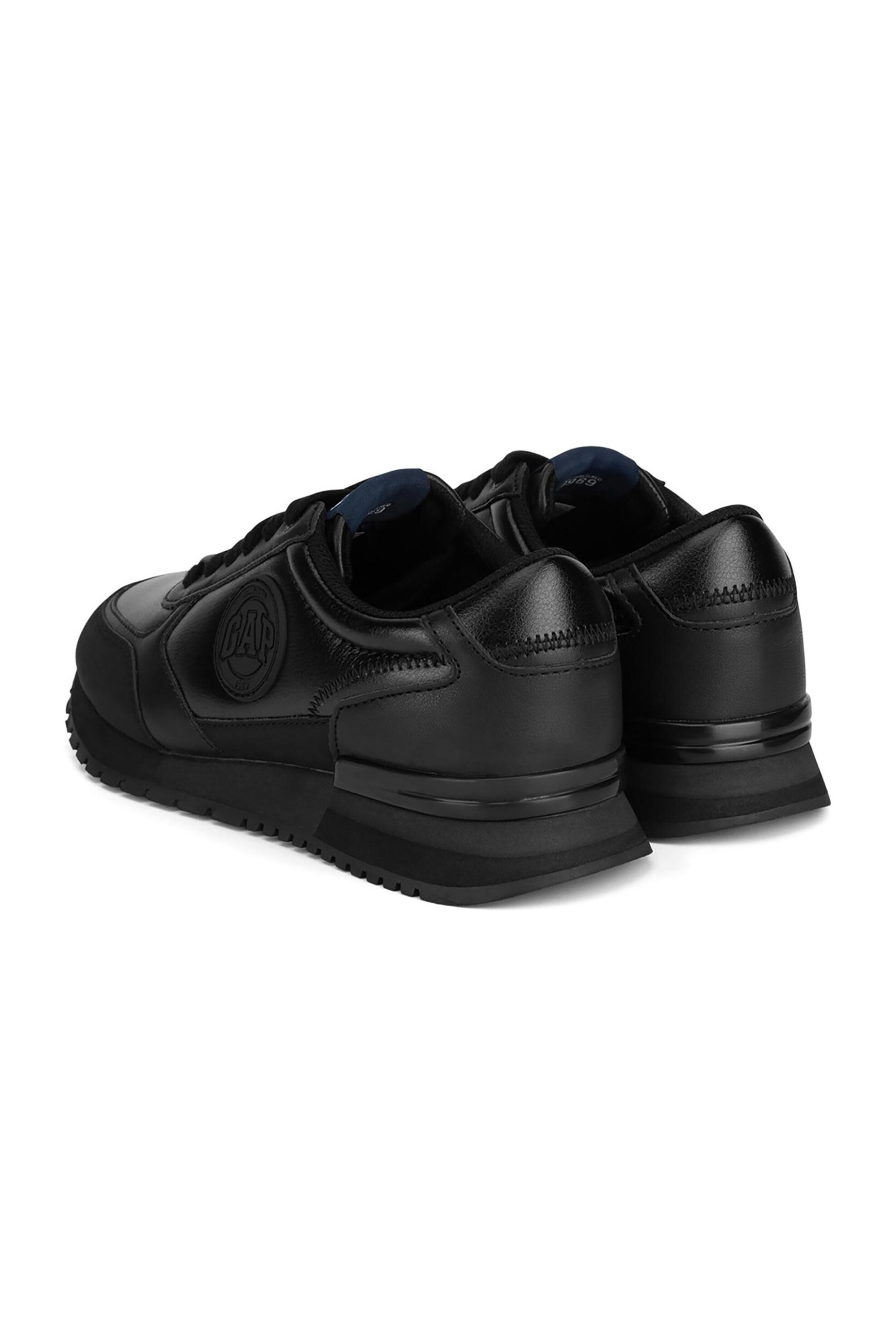 Gap γυναικεία sneakers μονόχρωμα με ανάγλυφο λογότυπο ''New York'' - GP506013BW-BK00 Μαύρο φωτογραφία